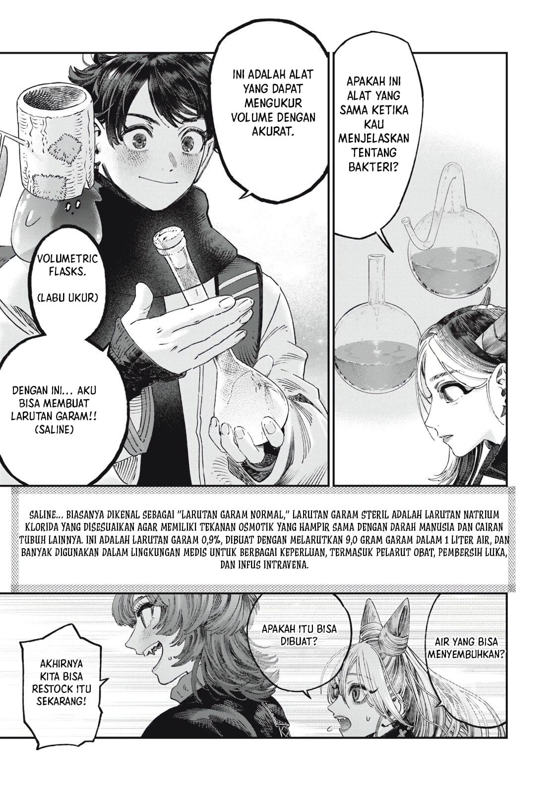 Koudou ni Hattatsu Shita Igaku wa Mahou to Kubetsu ga Tsukanai Chapter 38 Gambar 11