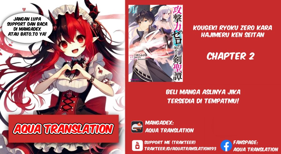 Baca Komik Kougekiryoku Zero Kara Hajimeru Kenseitan Chapter 2 Gambar 1