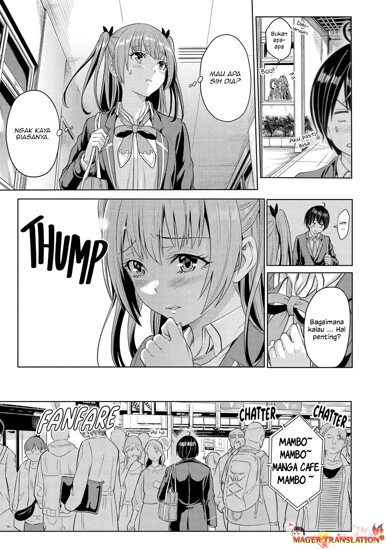 Koukousei WEB Sakka no Mote Seikatsu “Anta ga Kami Sakka na Wakenai desho” to Boku wo Futta Osananajimi ga Koukaishiteru kedo Mou Osoi Chapter 1.1 Gambar 12