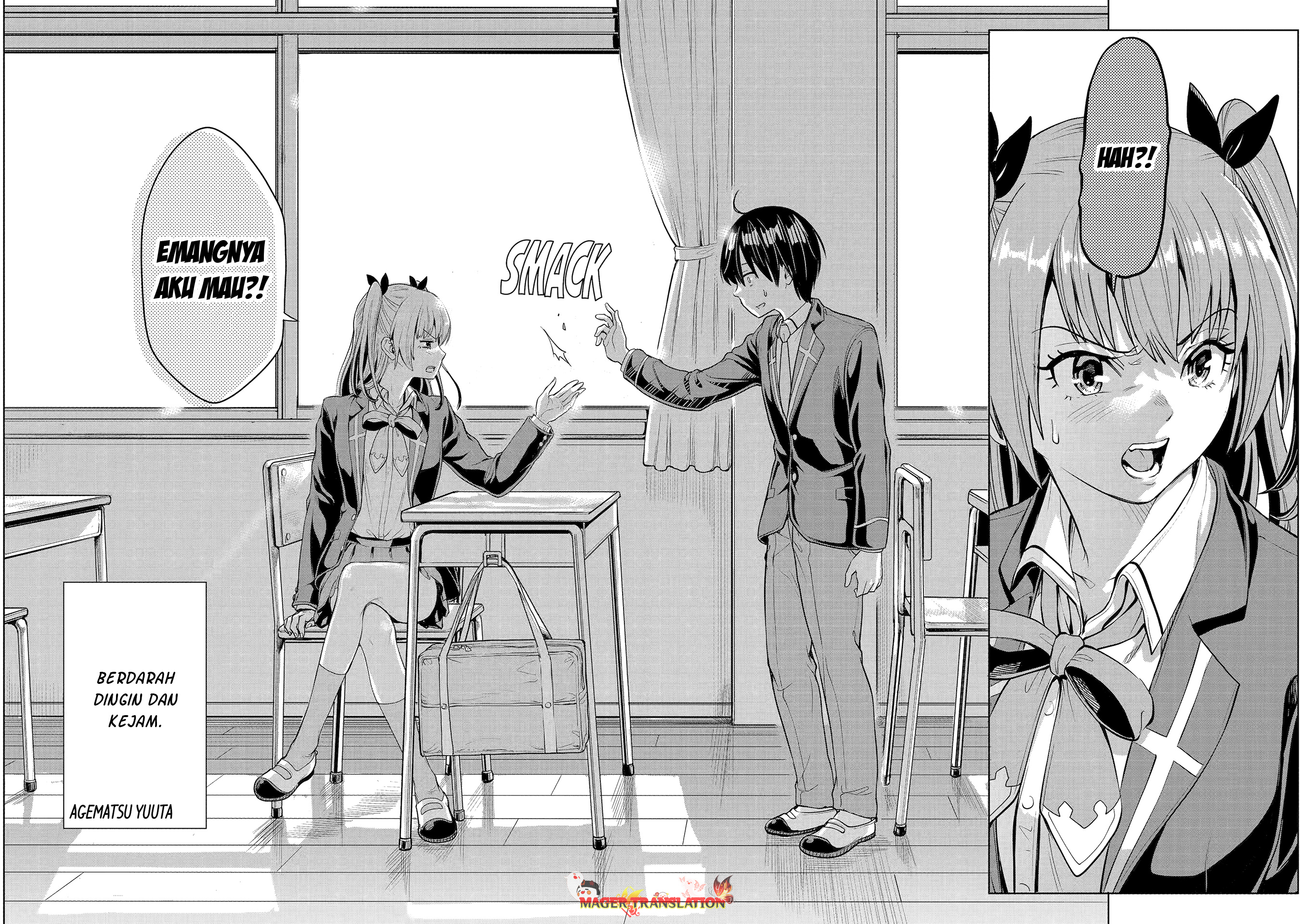 Koukousei WEB Sakka no Mote Seikatsu “Anta ga Kami Sakka na Wakenai desho” to Boku wo Futta Osananajimi ga Koukaishiteru kedo Mou Osoi Chapter 1.1 Gambar 17