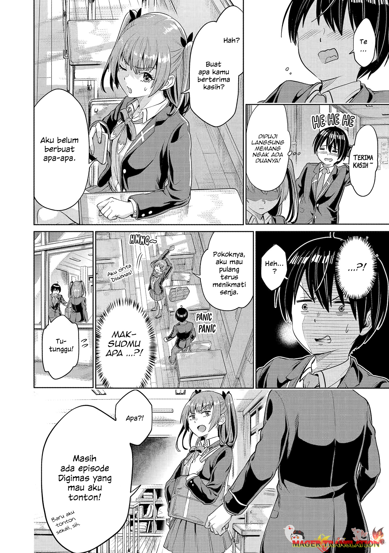 Koukousei WEB Sakka no Mote Seikatsu “Anta ga Kami Sakka na Wakenai desho” to Boku wo Futta Osananajimi ga Koukaishiteru kedo Mou Osoi Chapter 1.1 Gambar 20