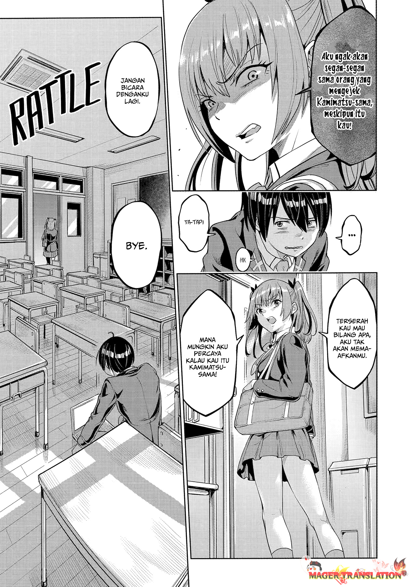 Koukousei WEB Sakka no Mote Seikatsu “Anta ga Kami Sakka na Wakenai desho” to Boku wo Futta Osananajimi ga Koukaishiteru kedo Mou Osoi Chapter 1.1 Gambar 27