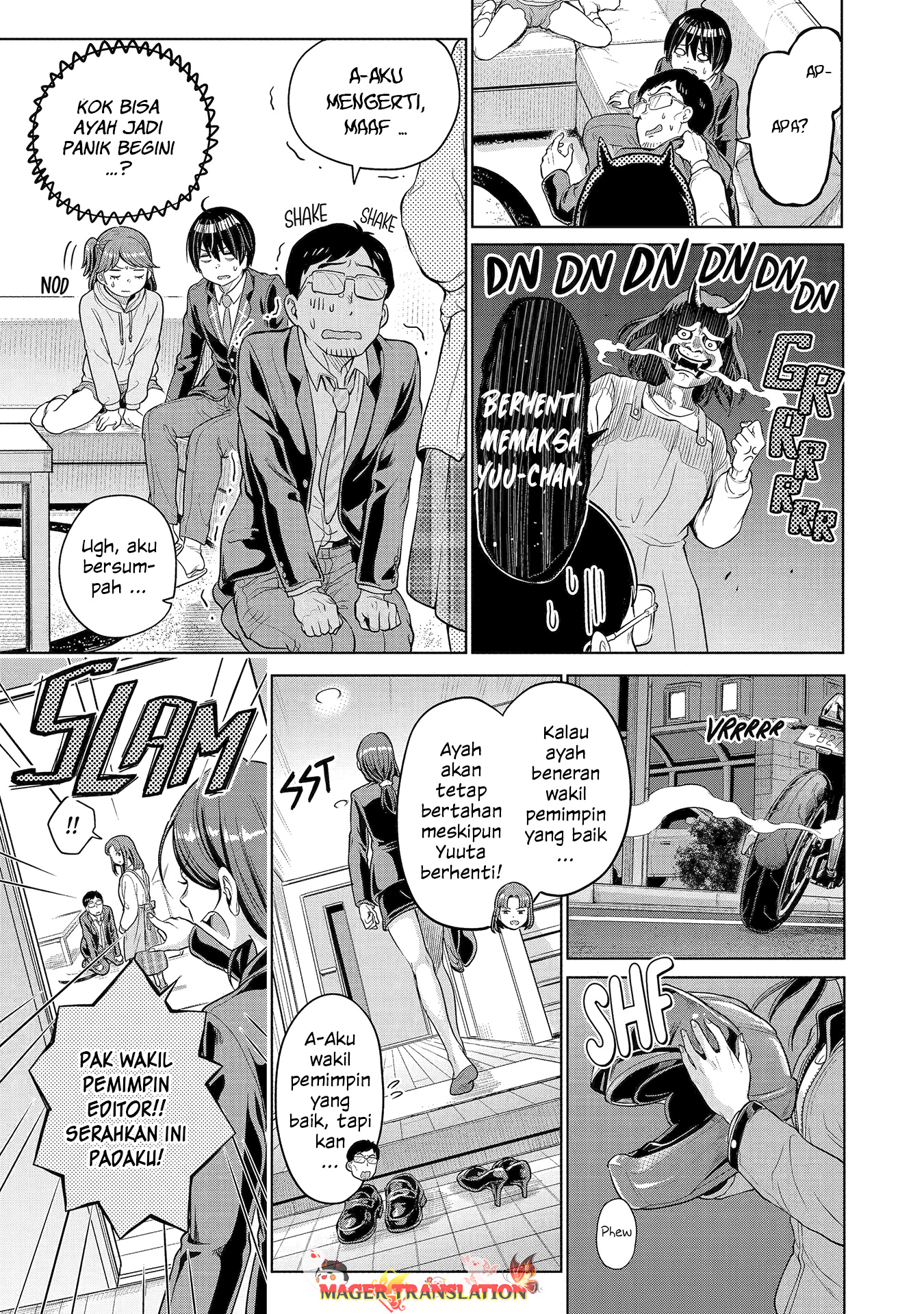 Koukousei WEB Sakka no Mote Seikatsu “Anta ga Kami Sakka na Wakenai desho” to Boku wo Futta Osananajimi ga Koukaishiteru kedo Mou Osoi Chapter 1.2 Gambar 11