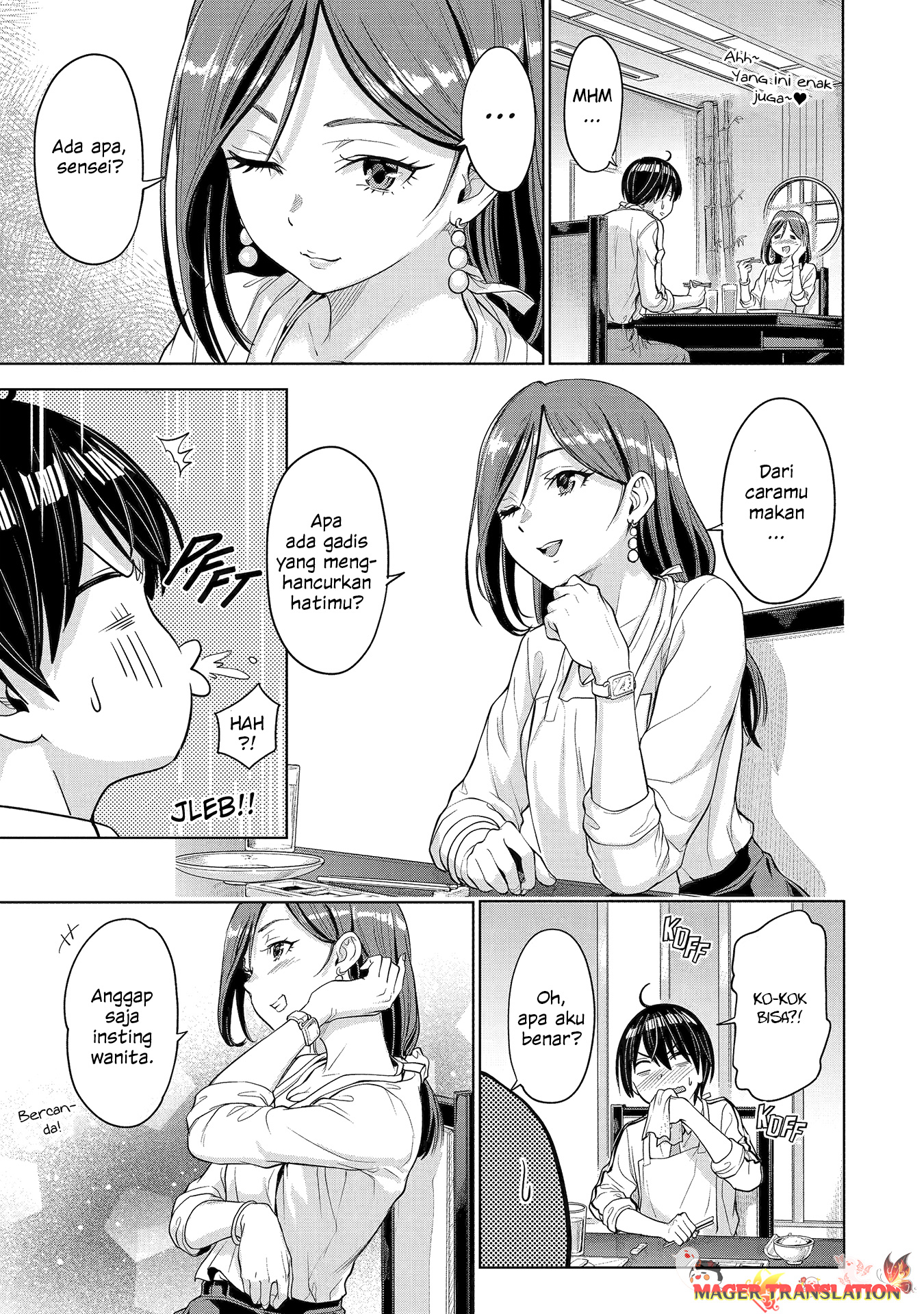 Koukousei WEB Sakka no Mote Seikatsu “Anta ga Kami Sakka na Wakenai desho” to Boku wo Futta Osananajimi ga Koukaishiteru kedo Mou Osoi Chapter 1.2 Gambar 17