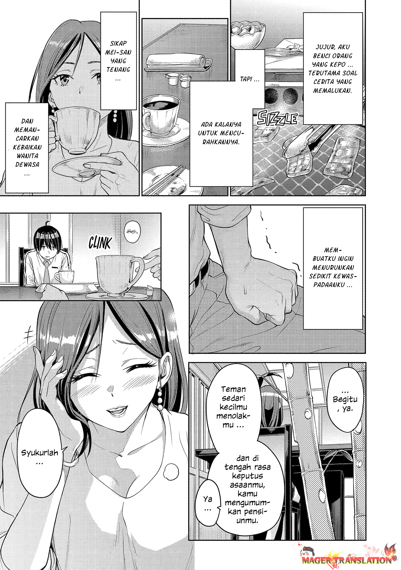 Koukousei WEB Sakka no Mote Seikatsu “Anta ga Kami Sakka na Wakenai desho” to Boku wo Futta Osananajimi ga Koukaishiteru kedo Mou Osoi Chapter 1.2 Gambar 19