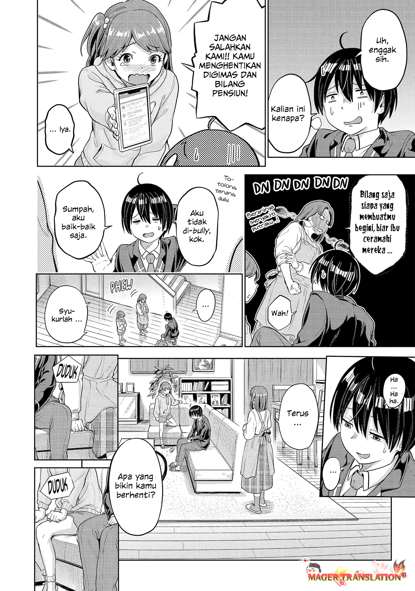 Koukousei WEB Sakka no Mote Seikatsu “Anta ga Kami Sakka na Wakenai desho” to Boku wo Futta Osananajimi ga Koukaishiteru kedo Mou Osoi Chapter 1.2 Gambar 6