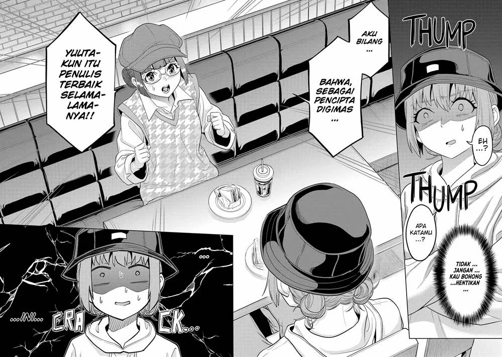 Koukousei WEB Sakka no Mote Seikatsu “Anta ga Kami Sakka na Wakenai desho” to Boku wo Futta Osananajimi ga Koukaishiteru kedo Mou Osoi Chapter 11 Gambar 19