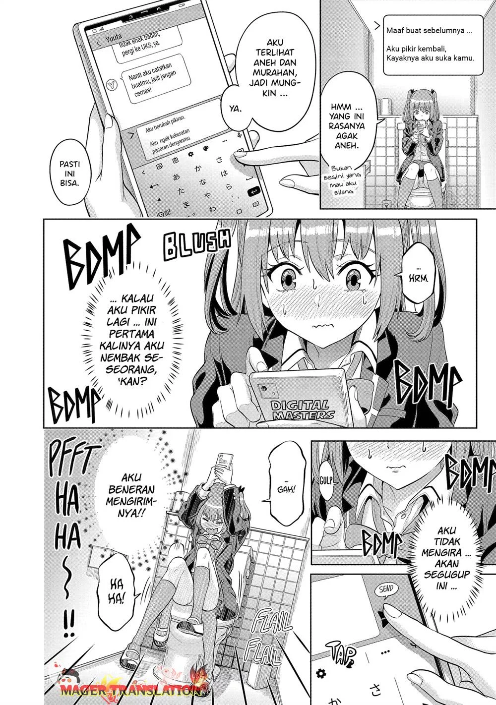 Koukousei WEB Sakka no Mote Seikatsu “Anta ga Kami Sakka na Wakenai desho” to Boku wo Futta Osananajimi ga Koukaishiteru kedo Mou Osoi Chapter 13 Gambar 12