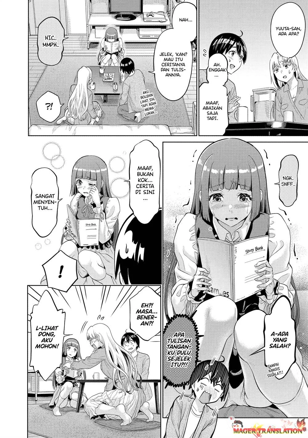 Koukousei WEB Sakka no Mote Seikatsu “Anta ga Kami Sakka na Wakenai desho” to Boku wo Futta Osananajimi ga Koukaishiteru kedo Mou Osoi Chapter 14 Gambar 16