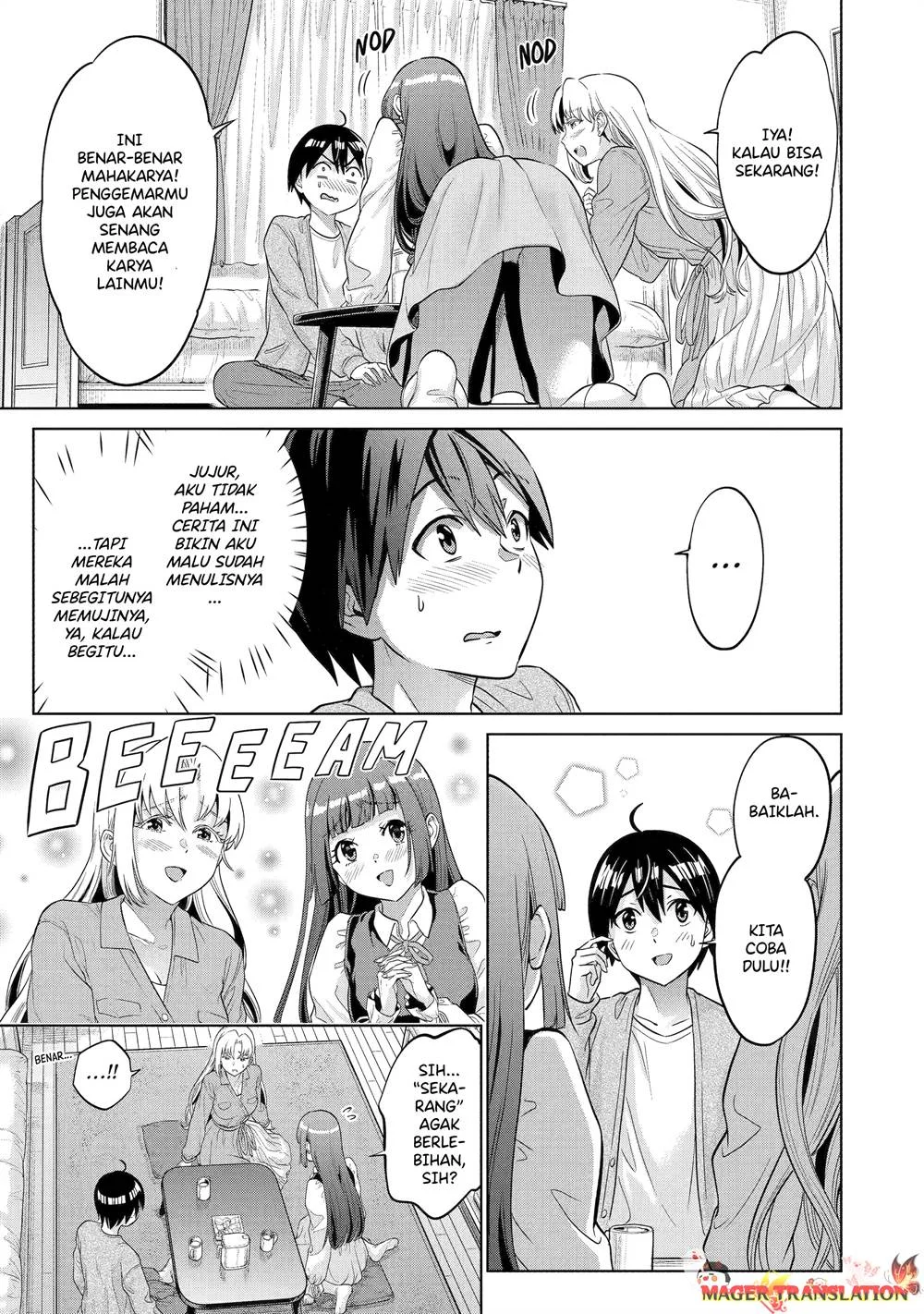 Koukousei WEB Sakka no Mote Seikatsu “Anta ga Kami Sakka na Wakenai desho” to Boku wo Futta Osananajimi ga Koukaishiteru kedo Mou Osoi Chapter 14 Gambar 19