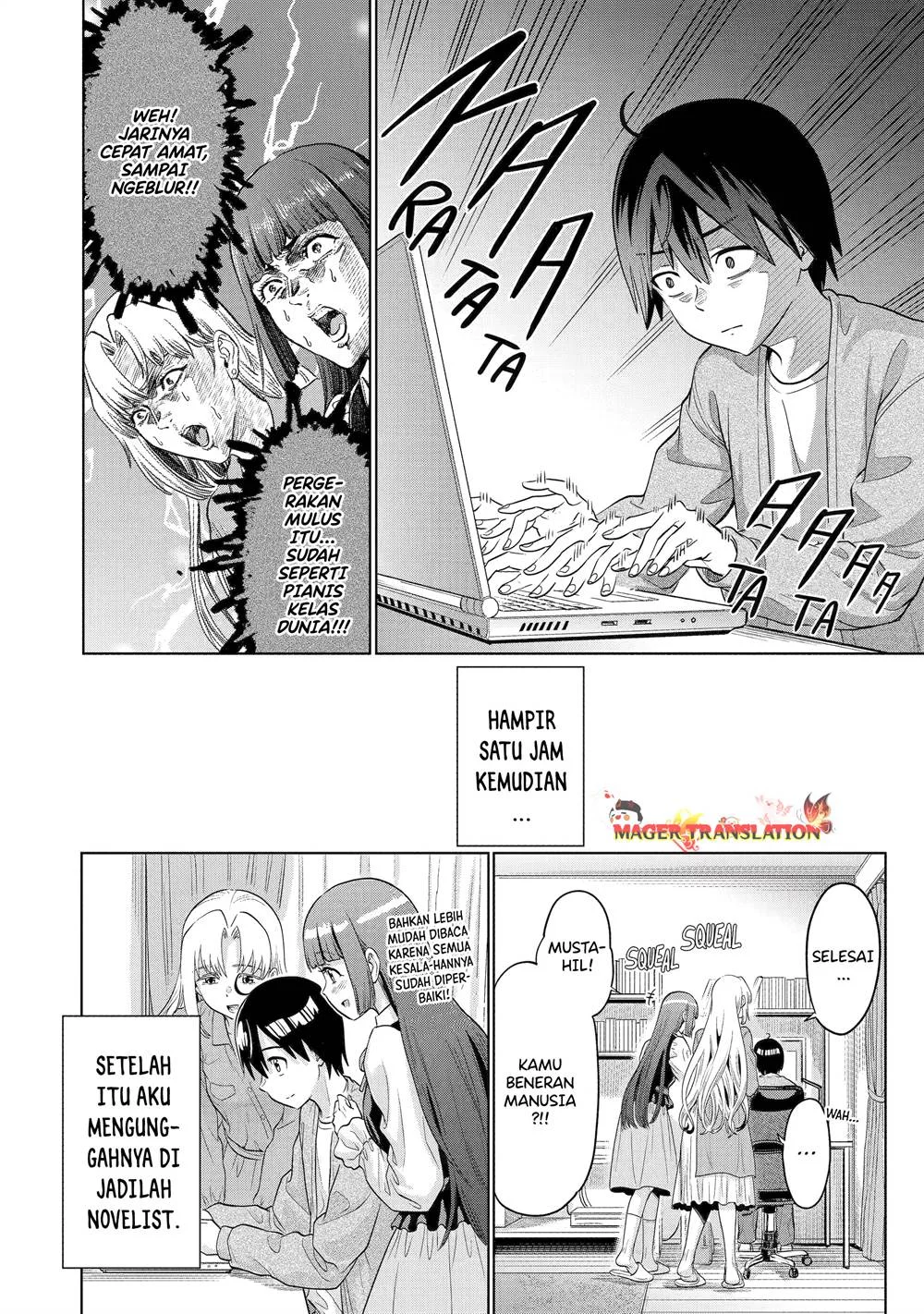 Koukousei WEB Sakka no Mote Seikatsu “Anta ga Kami Sakka na Wakenai desho” to Boku wo Futta Osananajimi ga Koukaishiteru kedo Mou Osoi Chapter 14 Gambar 22