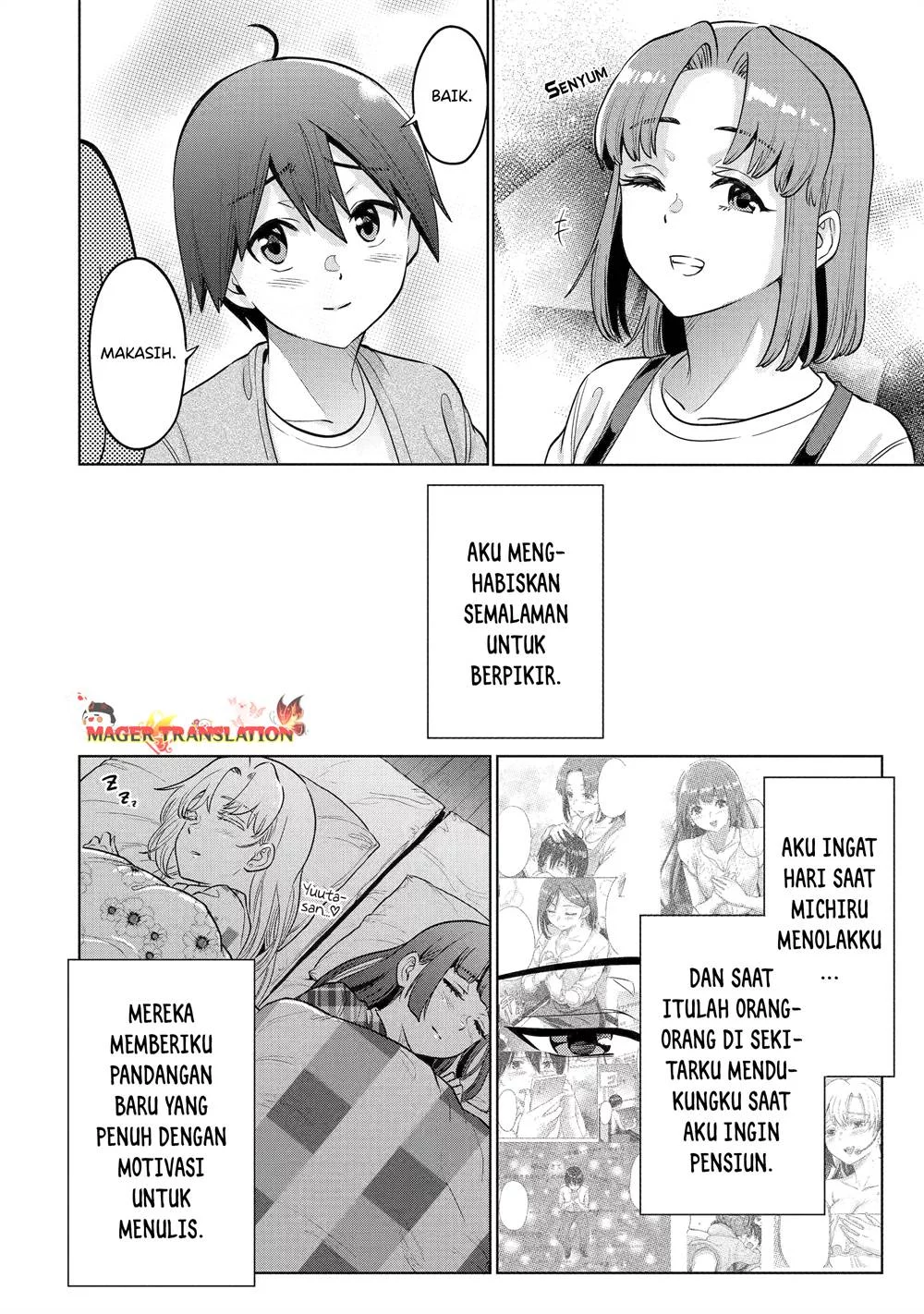 Koukousei WEB Sakka no Mote Seikatsu “Anta ga Kami Sakka na Wakenai desho” to Boku wo Futta Osananajimi ga Koukaishiteru kedo Mou Osoi Chapter 15 Gambar 17