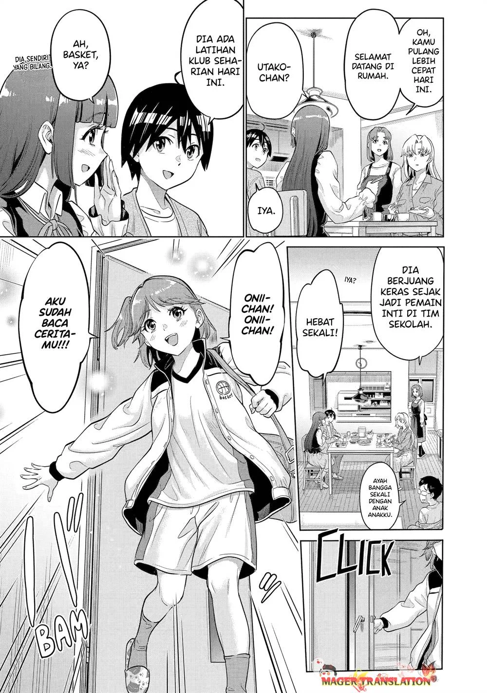 Koukousei WEB Sakka no Mote Seikatsu “Anta ga Kami Sakka na Wakenai desho” to Boku wo Futta Osananajimi ga Koukaishiteru kedo Mou Osoi Chapter 15 Gambar 4