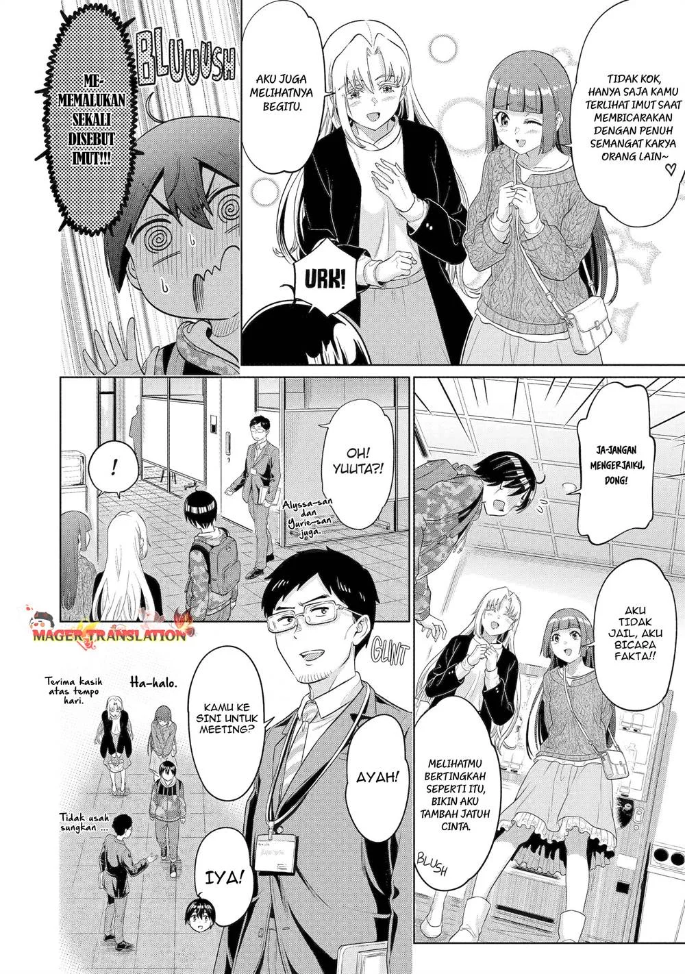 Koukousei WEB Sakka no Mote Seikatsu “Anta ga Kami Sakka na Wakenai desho” to Boku wo Futta Osananajimi ga Koukaishiteru kedo Mou Osoi Chapter 17 Gambar 13