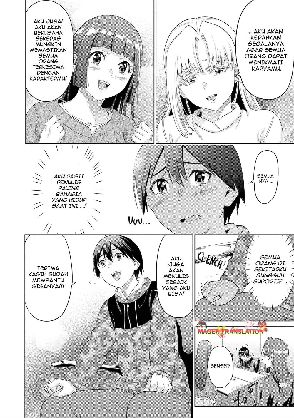 Koukousei WEB Sakka no Mote Seikatsu “Anta ga Kami Sakka na Wakenai desho” to Boku wo Futta Osananajimi ga Koukaishiteru kedo Mou Osoi Chapter 17 Gambar 21