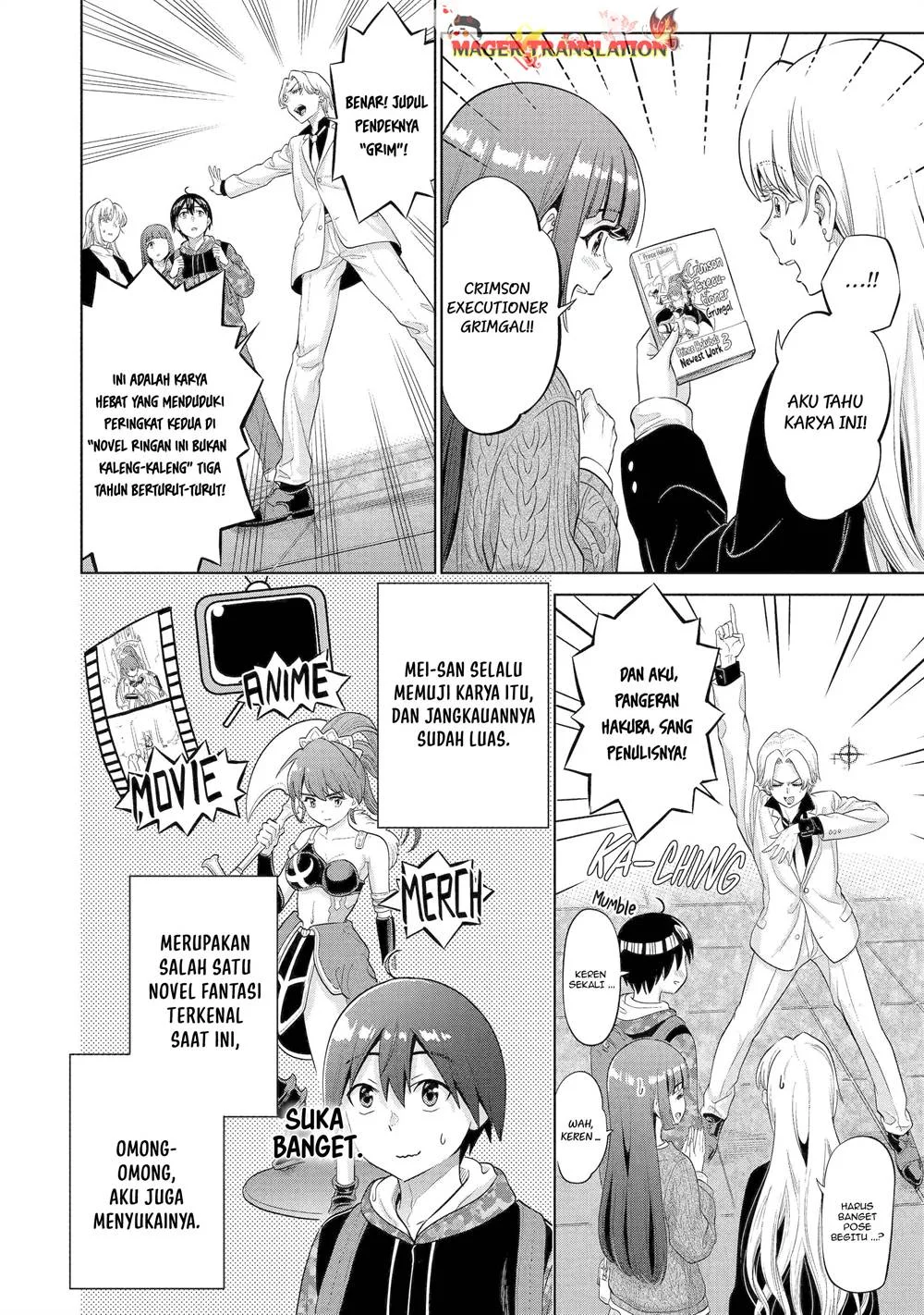 Koukousei WEB Sakka no Mote Seikatsu “Anta ga Kami Sakka na Wakenai desho” to Boku wo Futta Osananajimi ga Koukaishiteru kedo Mou Osoi Chapter 17 Gambar 5