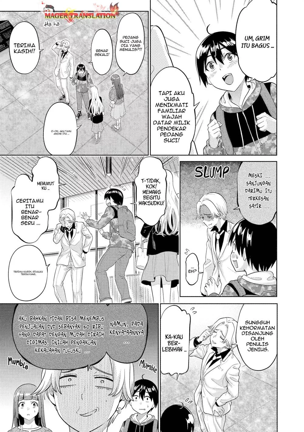 Koukousei WEB Sakka no Mote Seikatsu “Anta ga Kami Sakka na Wakenai desho” to Boku wo Futta Osananajimi ga Koukaishiteru kedo Mou Osoi Chapter 17 Gambar 6