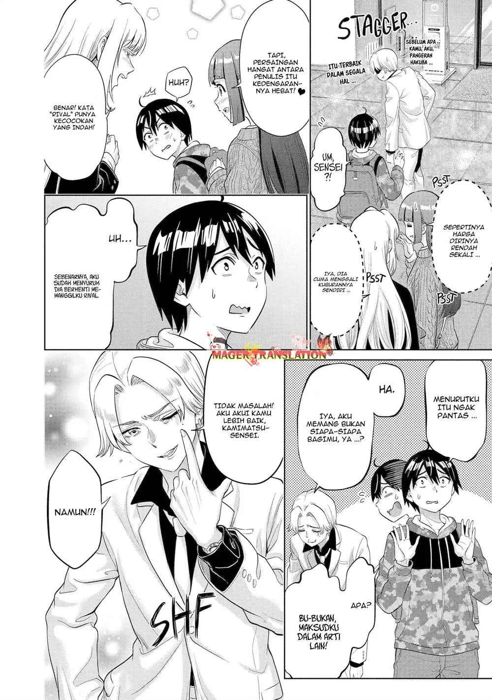 Koukousei WEB Sakka no Mote Seikatsu “Anta ga Kami Sakka na Wakenai desho” to Boku wo Futta Osananajimi ga Koukaishiteru kedo Mou Osoi Chapter 17 Gambar 7