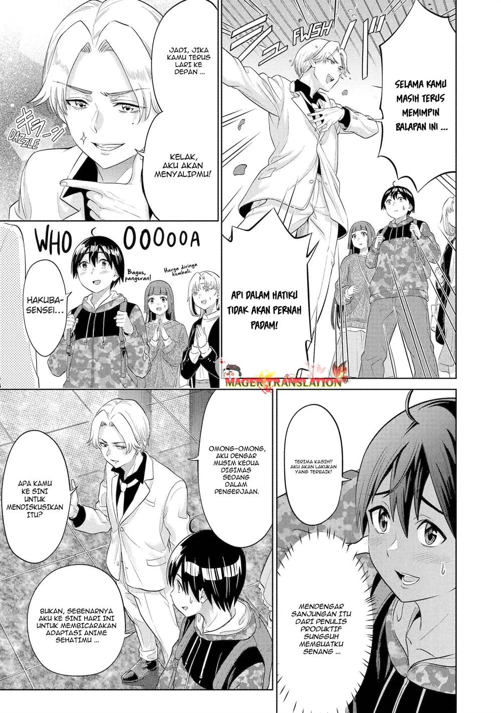 Koukousei WEB Sakka no Mote Seikatsu “Anta ga Kami Sakka na Wakenai desho” to Boku wo Futta Osananajimi ga Koukaishiteru kedo Mou Osoi Chapter 17 Gambar 8