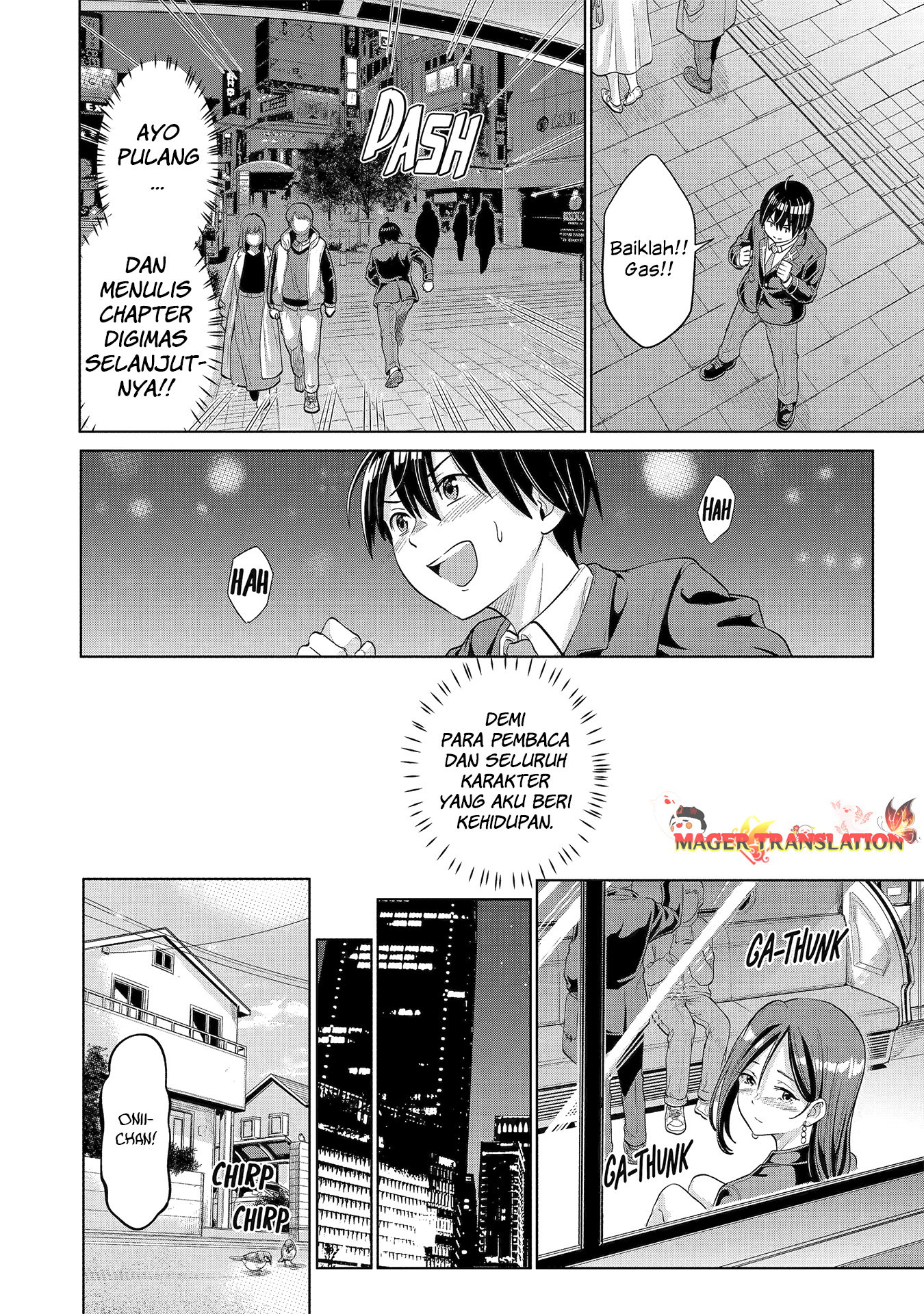 Koukousei WEB Sakka no Mote Seikatsu “Anta ga Kami Sakka na Wakenai desho” to Boku wo Futta Osananajimi ga Koukaishiteru kedo Mou Osoi Chapter 2 Gambar 17