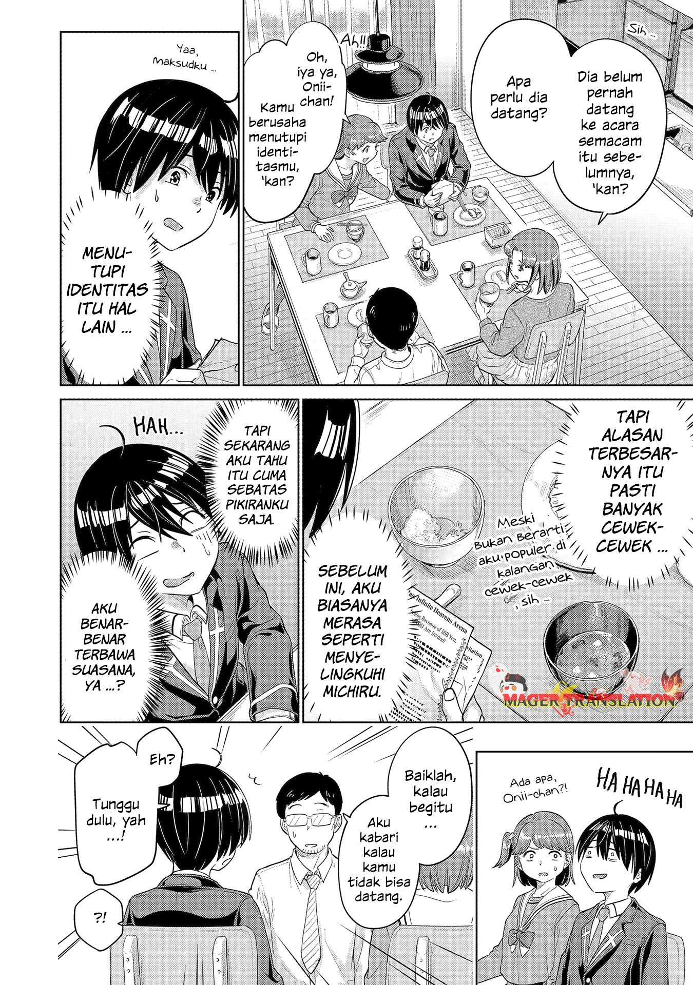 Koukousei WEB Sakka no Mote Seikatsu “Anta ga Kami Sakka na Wakenai desho” to Boku wo Futta Osananajimi ga Koukaishiteru kedo Mou Osoi Chapter 2 Gambar 27