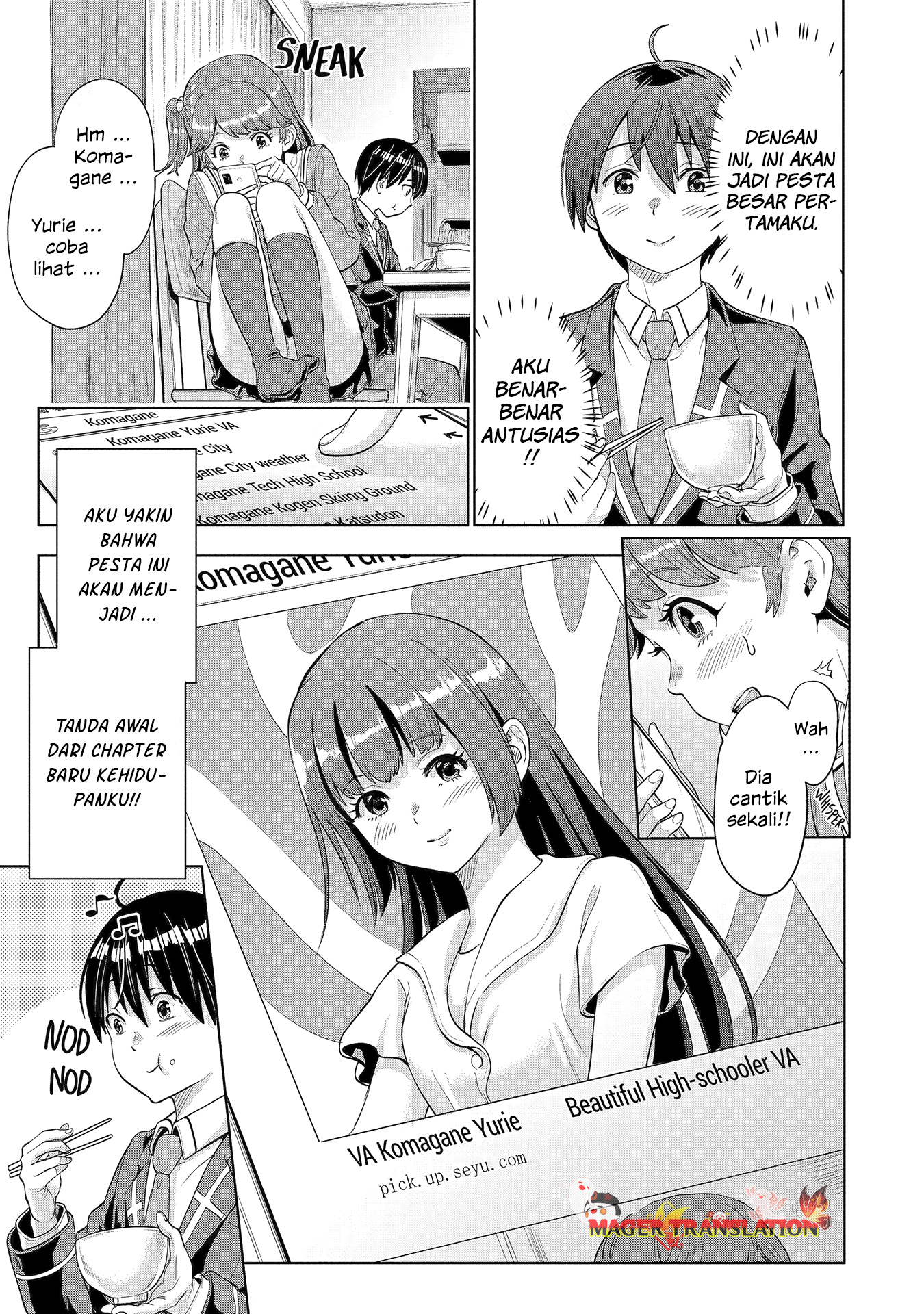 Koukousei WEB Sakka no Mote Seikatsu “Anta ga Kami Sakka na Wakenai desho” to Boku wo Futta Osananajimi ga Koukaishiteru kedo Mou Osoi Chapter 2 Gambar 30