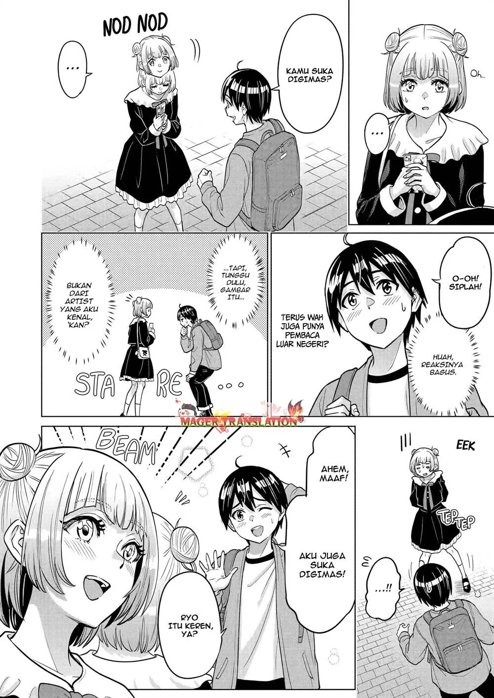 Koukousei WEB Sakka no Mote Seikatsu “Anta ga Kami Sakka na Wakenai desho” to Boku wo Futta Osananajimi ga Koukaishiteru kedo Mou Osoi Chapter 21 Gambar 16