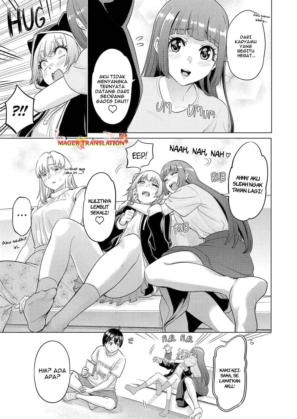 Koukousei WEB Sakka no Mote Seikatsu “Anta ga Kami Sakka na Wakenai desho” to Boku wo Futta Osananajimi ga Koukaishiteru kedo Mou Osoi Chapter 22 Gambar 12