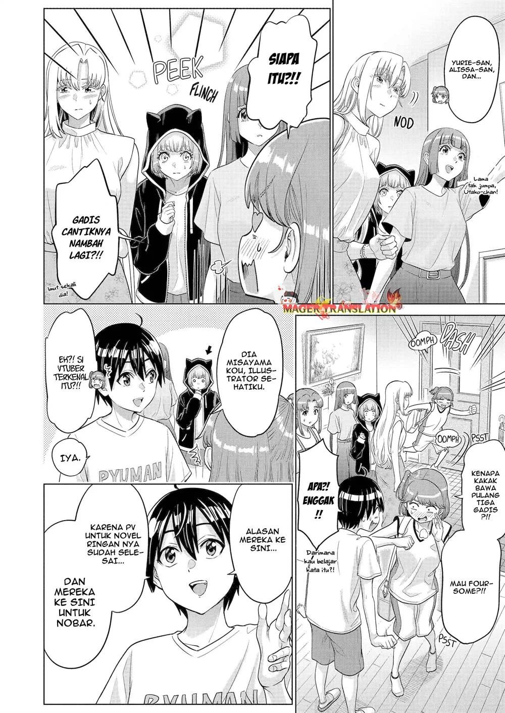 Koukousei WEB Sakka no Mote Seikatsu “Anta ga Kami Sakka na Wakenai desho” to Boku wo Futta Osananajimi ga Koukaishiteru kedo Mou Osoi Chapter 22 Gambar 9