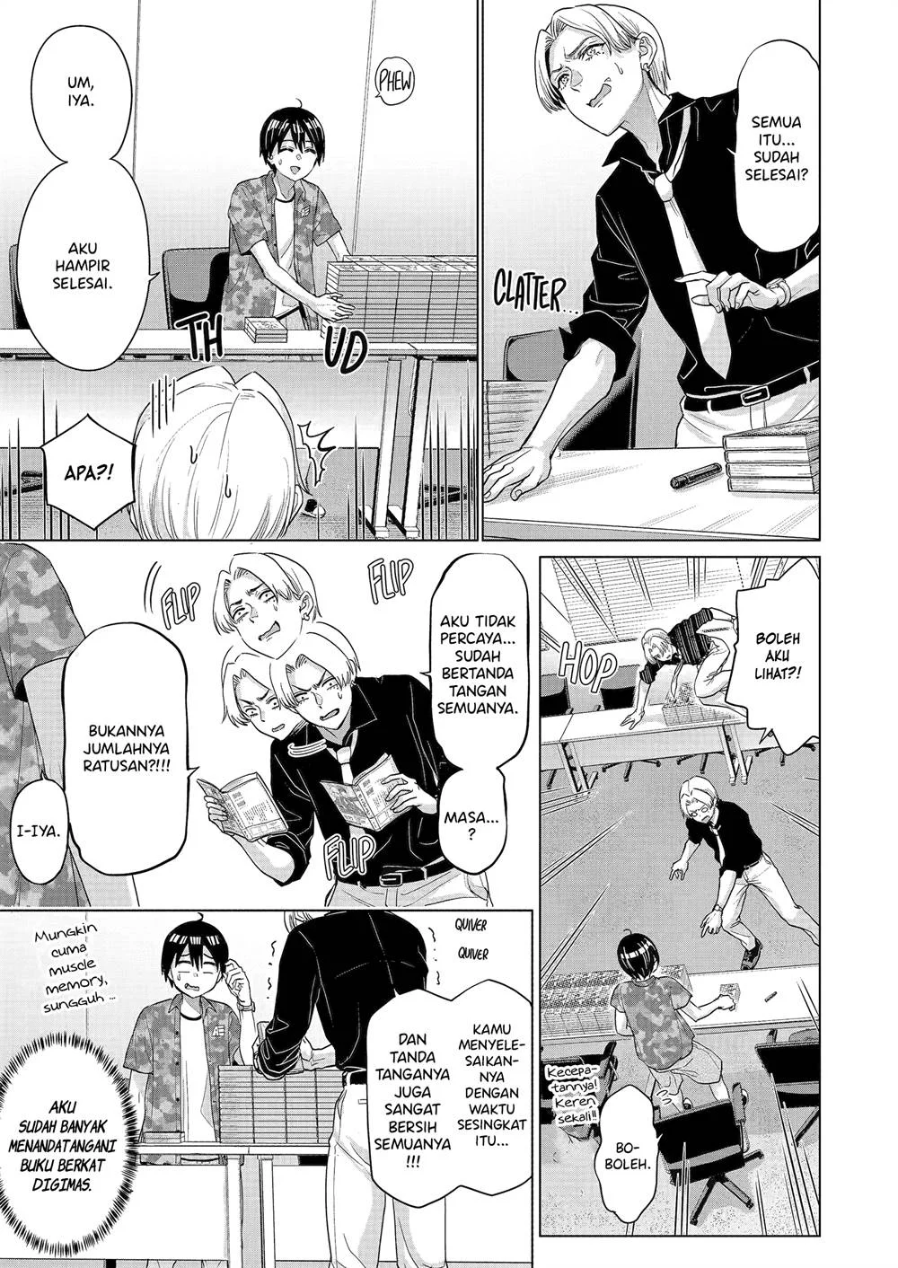 Koukousei WEB Sakka no Mote Seikatsu “Anta ga Kami Sakka na Wakenai desho” to Boku wo Futta Osananajimi ga Koukaishiteru kedo Mou Osoi Chapter 23 Gambar 12