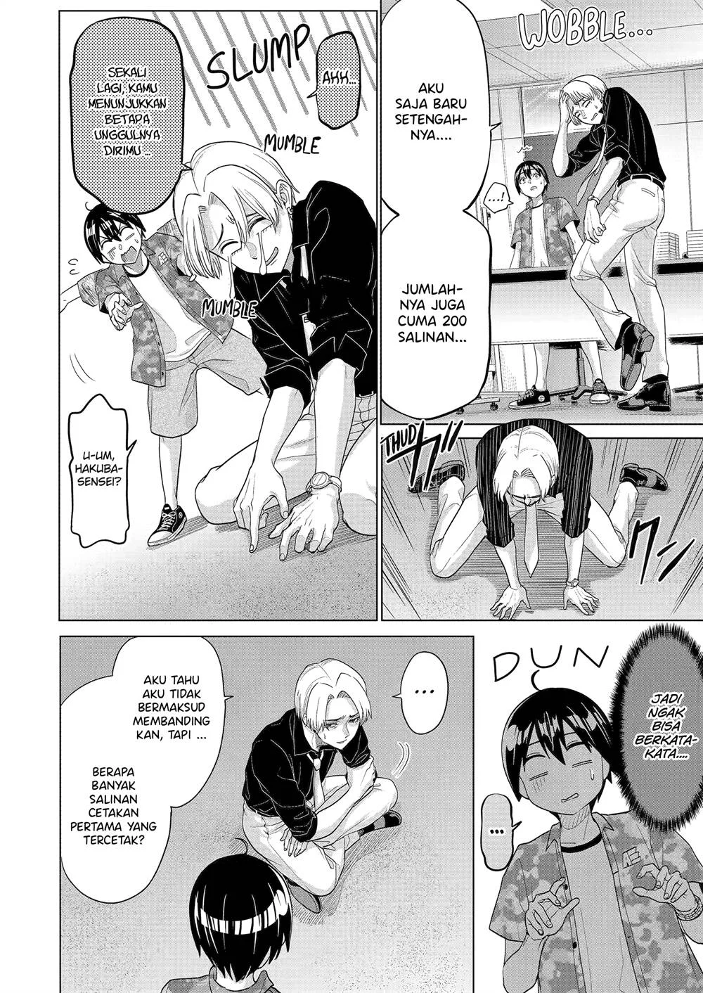 Koukousei WEB Sakka no Mote Seikatsu “Anta ga Kami Sakka na Wakenai desho” to Boku wo Futta Osananajimi ga Koukaishiteru kedo Mou Osoi Chapter 23 Gambar 13