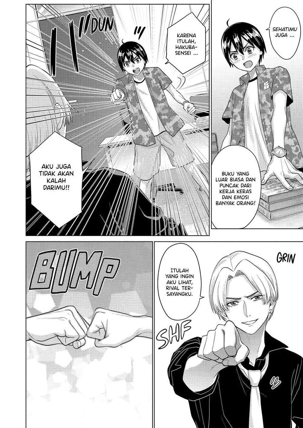 Koukousei WEB Sakka no Mote Seikatsu “Anta ga Kami Sakka na Wakenai desho” to Boku wo Futta Osananajimi ga Koukaishiteru kedo Mou Osoi Chapter 23 Gambar 19