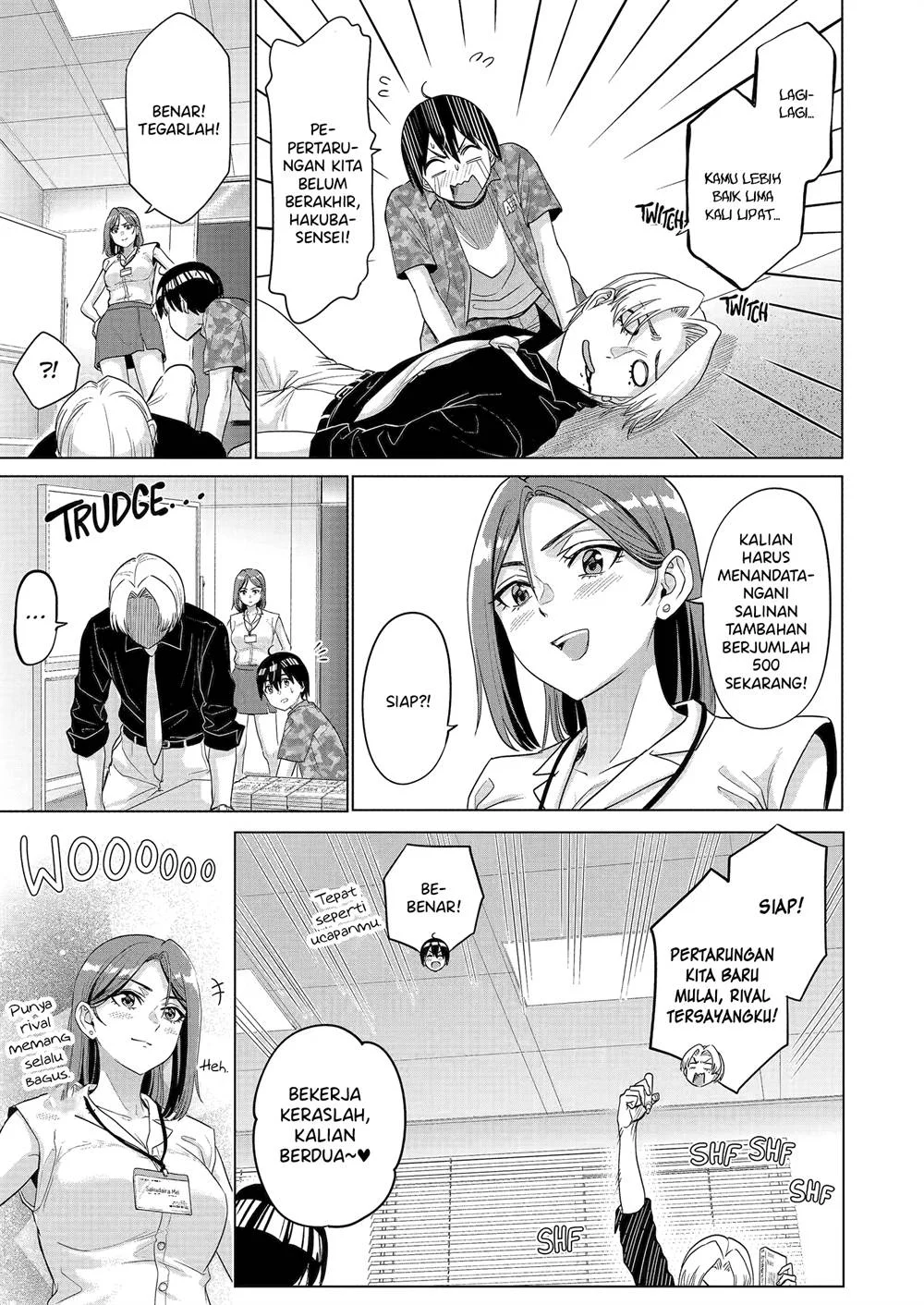 Koukousei WEB Sakka no Mote Seikatsu “Anta ga Kami Sakka na Wakenai desho” to Boku wo Futta Osananajimi ga Koukaishiteru kedo Mou Osoi Chapter 23 Gambar 24