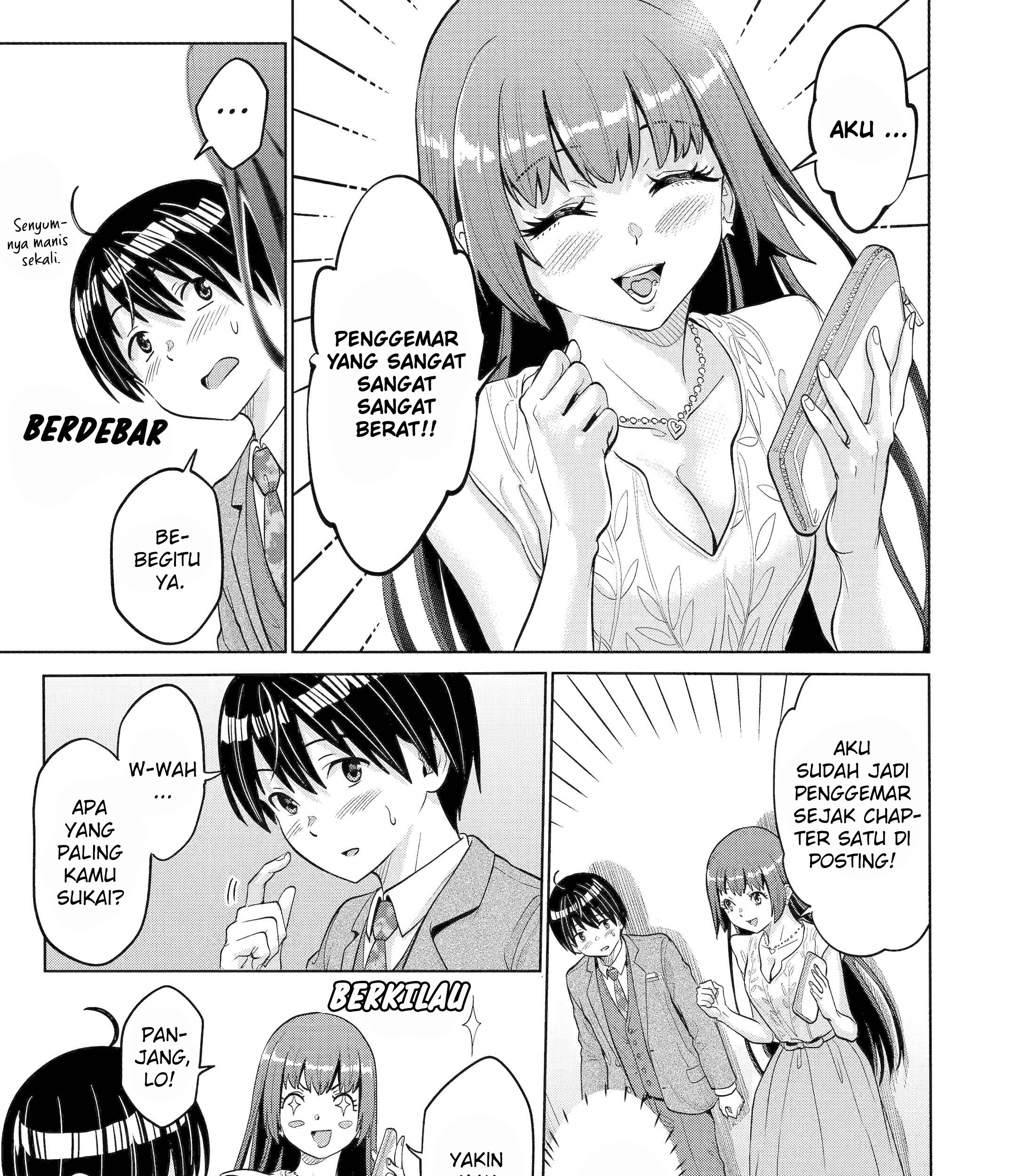 Koukousei WEB Sakka no Mote Seikatsu “Anta ga Kami Sakka na Wakenai desho” to Boku wo Futta Osananajimi ga Koukaishiteru kedo Mou Osoi Chapter 3 Gambar 22