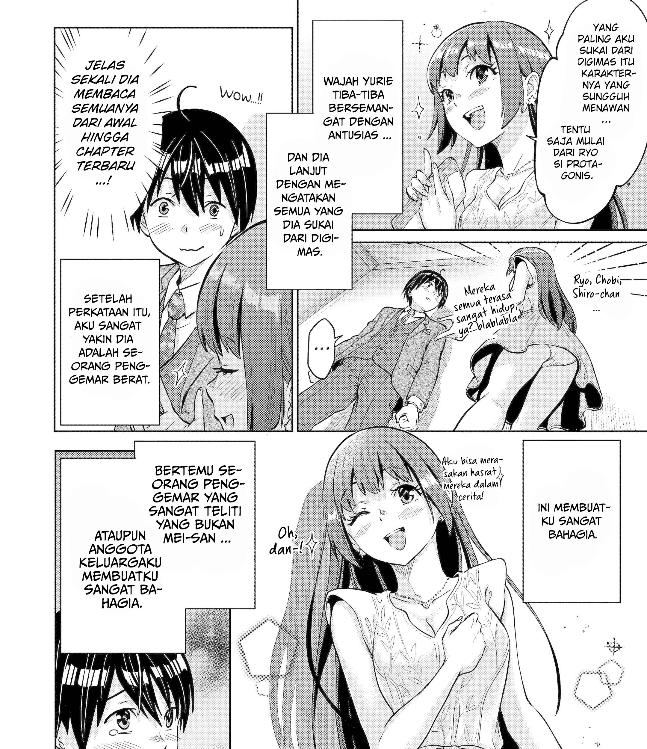 Koukousei WEB Sakka no Mote Seikatsu “Anta ga Kami Sakka na Wakenai desho” to Boku wo Futta Osananajimi ga Koukaishiteru kedo Mou Osoi Chapter 3 Gambar 24