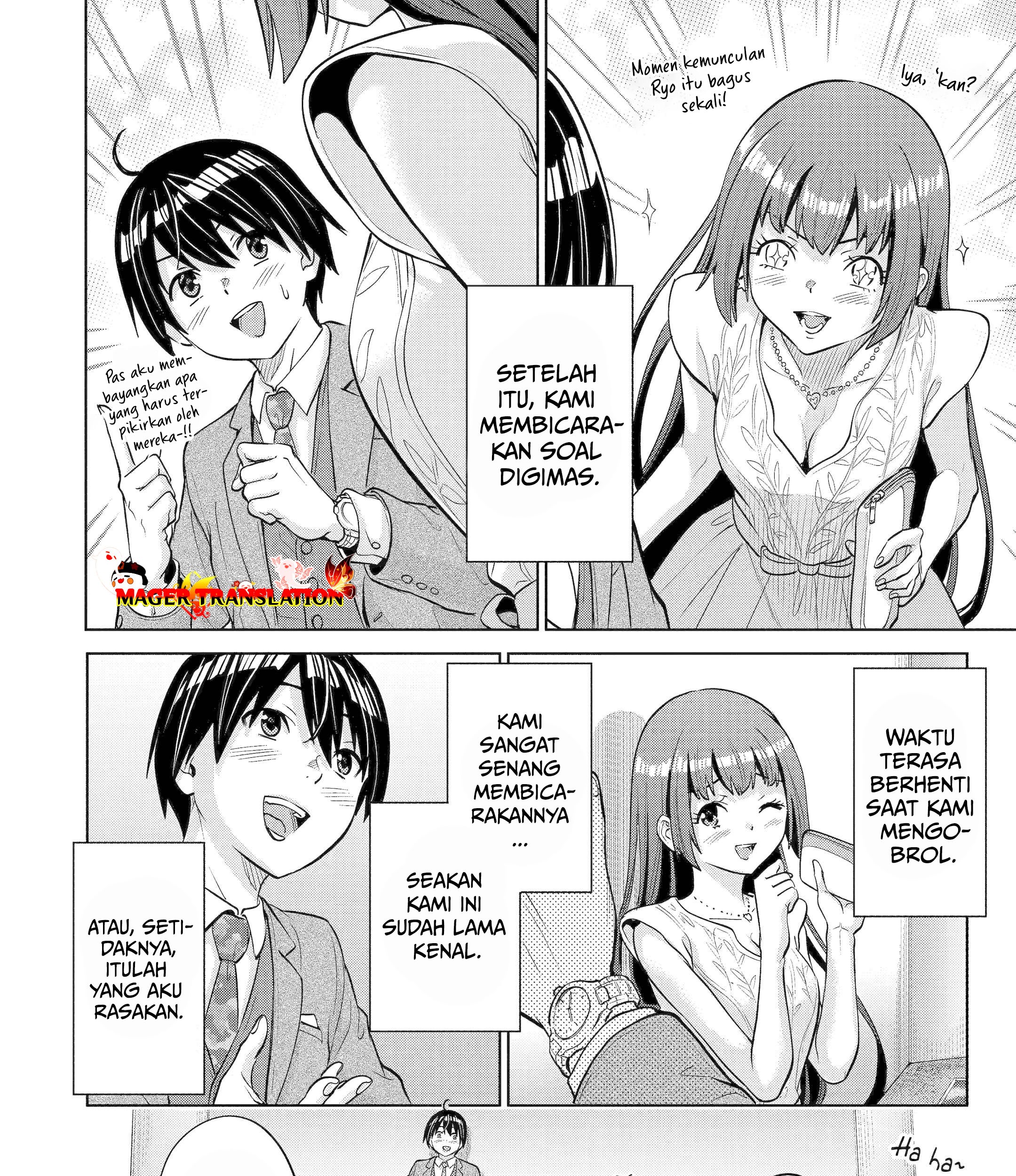 Koukousei WEB Sakka no Mote Seikatsu “Anta ga Kami Sakka na Wakenai desho” to Boku wo Futta Osananajimi ga Koukaishiteru kedo Mou Osoi Chapter 3 Gambar 28