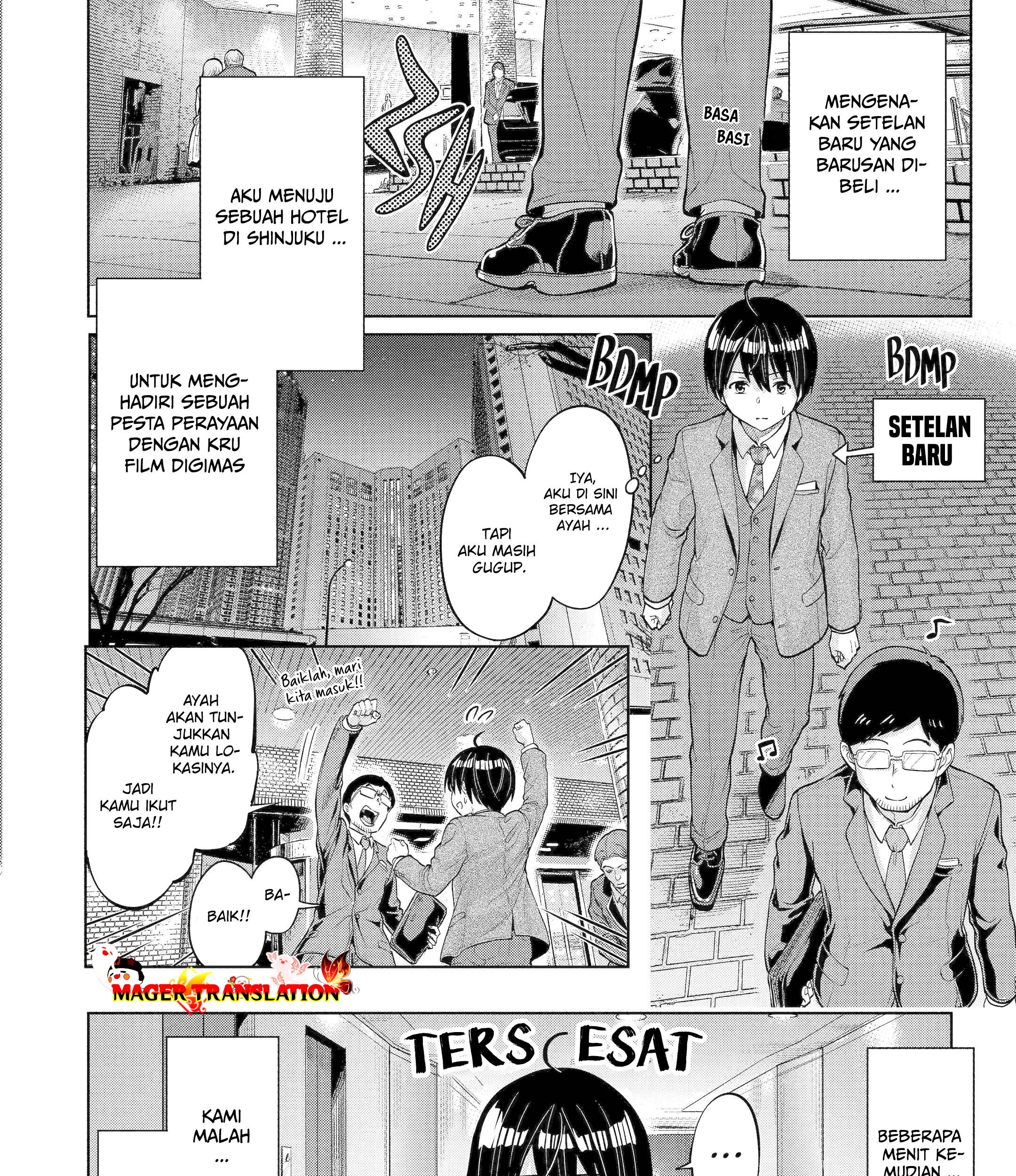 Koukousei WEB Sakka no Mote Seikatsu “Anta ga Kami Sakka na Wakenai desho” to Boku wo Futta Osananajimi ga Koukaishiteru kedo Mou Osoi Chapter 3 Gambar 4