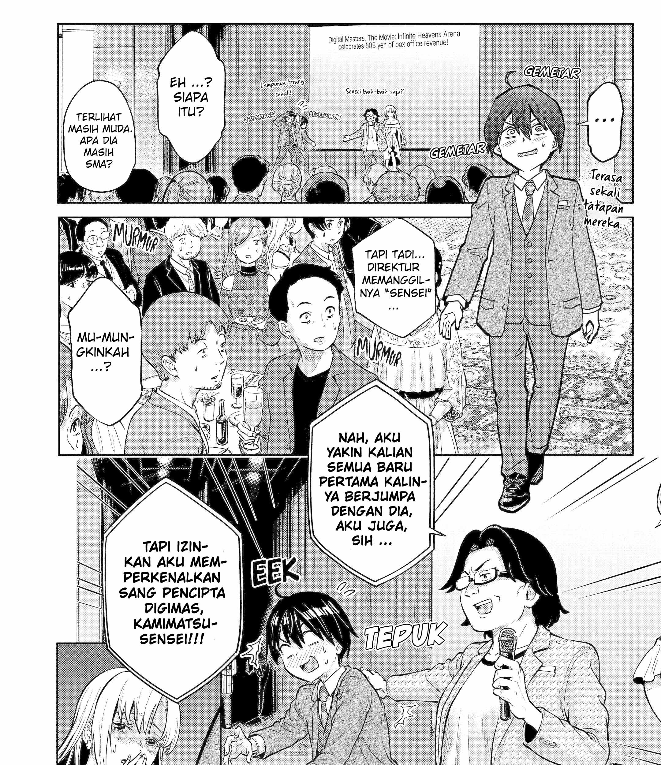 Koukousei WEB Sakka no Mote Seikatsu “Anta ga Kami Sakka na Wakenai desho” to Boku wo Futta Osananajimi ga Koukaishiteru kedo Mou Osoi Chapter 4 Gambar 24