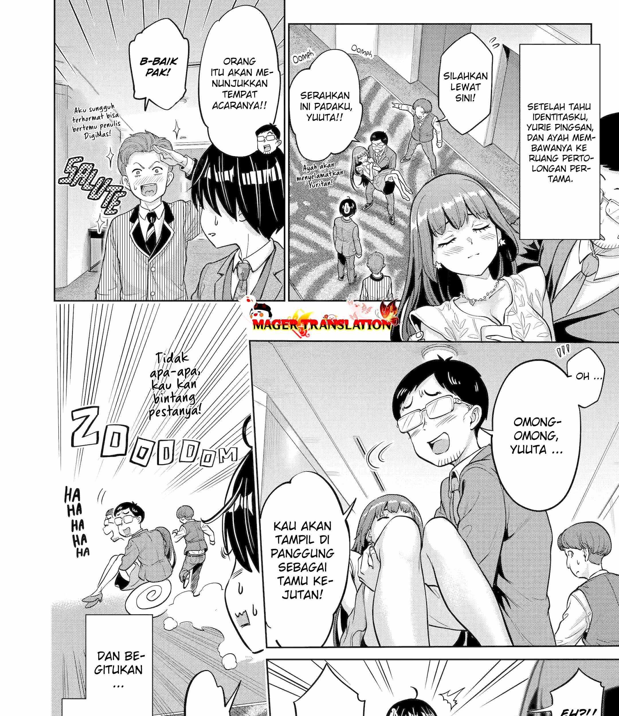 Koukousei WEB Sakka no Mote Seikatsu “Anta ga Kami Sakka na Wakenai desho” to Boku wo Futta Osananajimi ga Koukaishiteru kedo Mou Osoi Chapter 4 Gambar 4