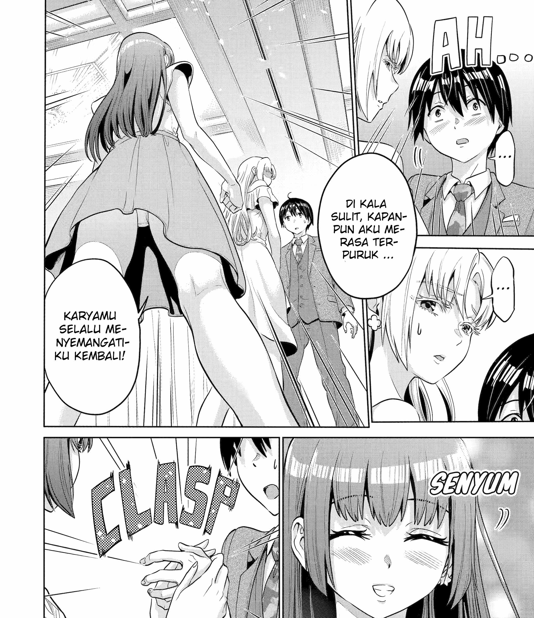 Koukousei WEB Sakka no Mote Seikatsu “Anta ga Kami Sakka na Wakenai desho” to Boku wo Futta Osananajimi ga Koukaishiteru kedo Mou Osoi Chapter 5 Gambar 24