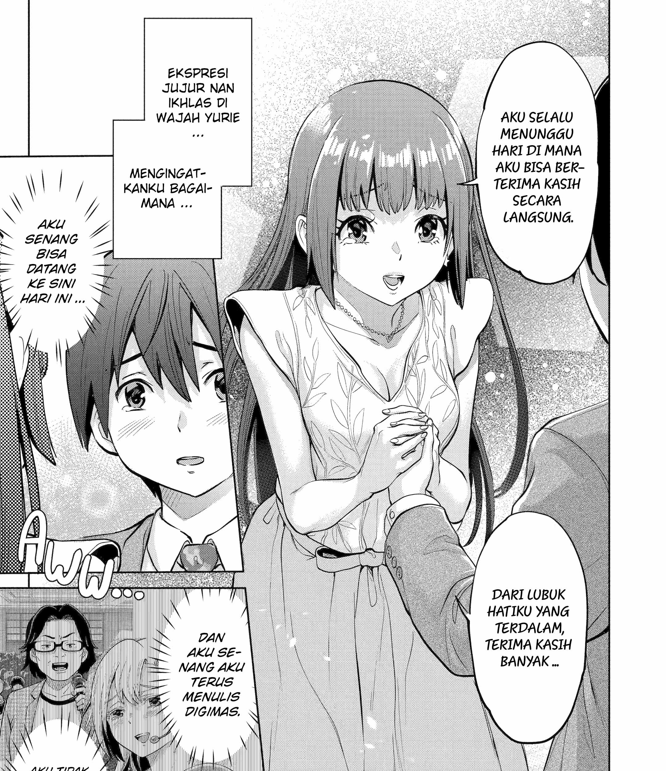 Koukousei WEB Sakka no Mote Seikatsu “Anta ga Kami Sakka na Wakenai desho” to Boku wo Futta Osananajimi ga Koukaishiteru kedo Mou Osoi Chapter 5 Gambar 26