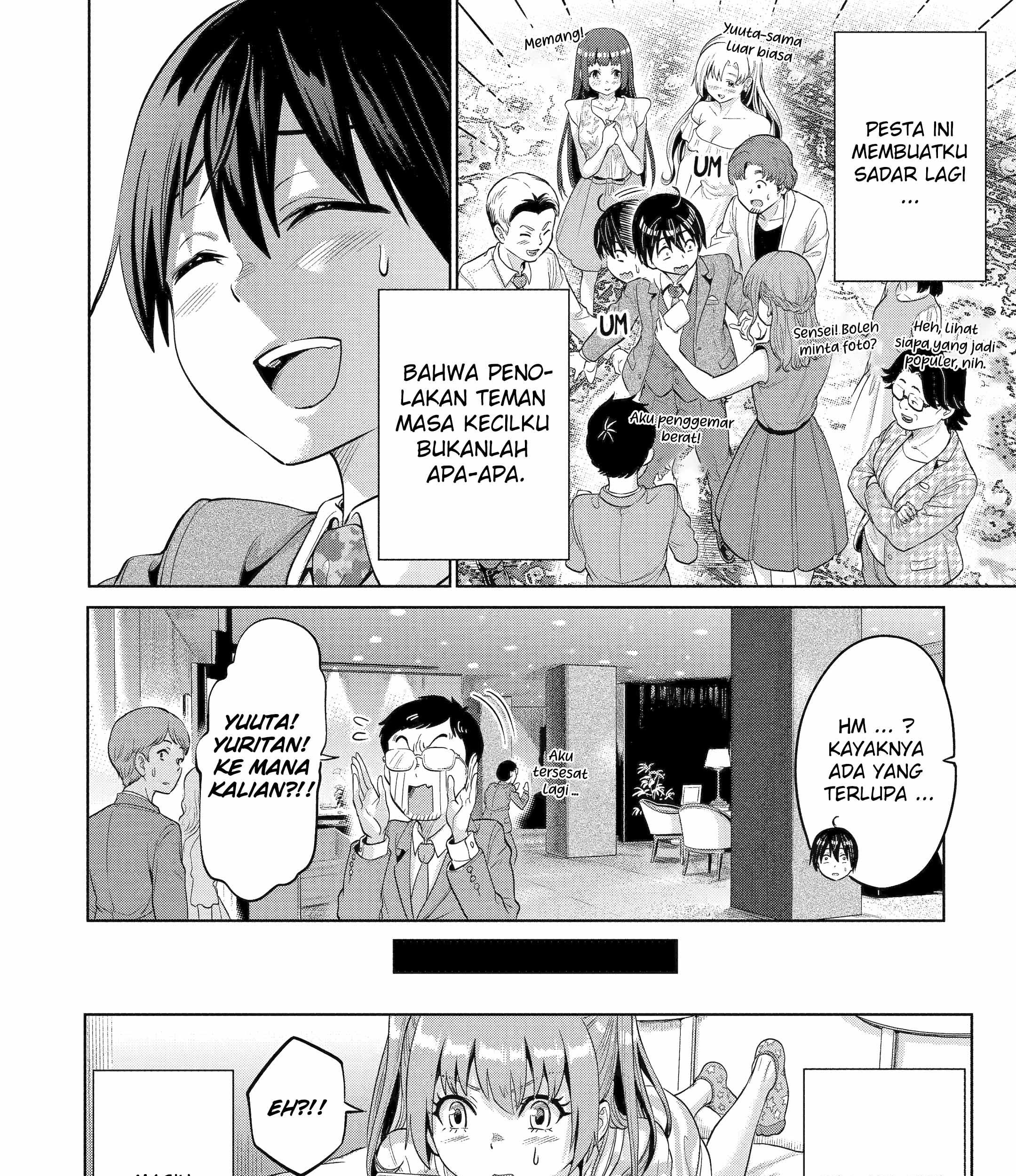 Koukousei WEB Sakka no Mote Seikatsu “Anta ga Kami Sakka na Wakenai desho” to Boku wo Futta Osananajimi ga Koukaishiteru kedo Mou Osoi Chapter 5 Gambar 44