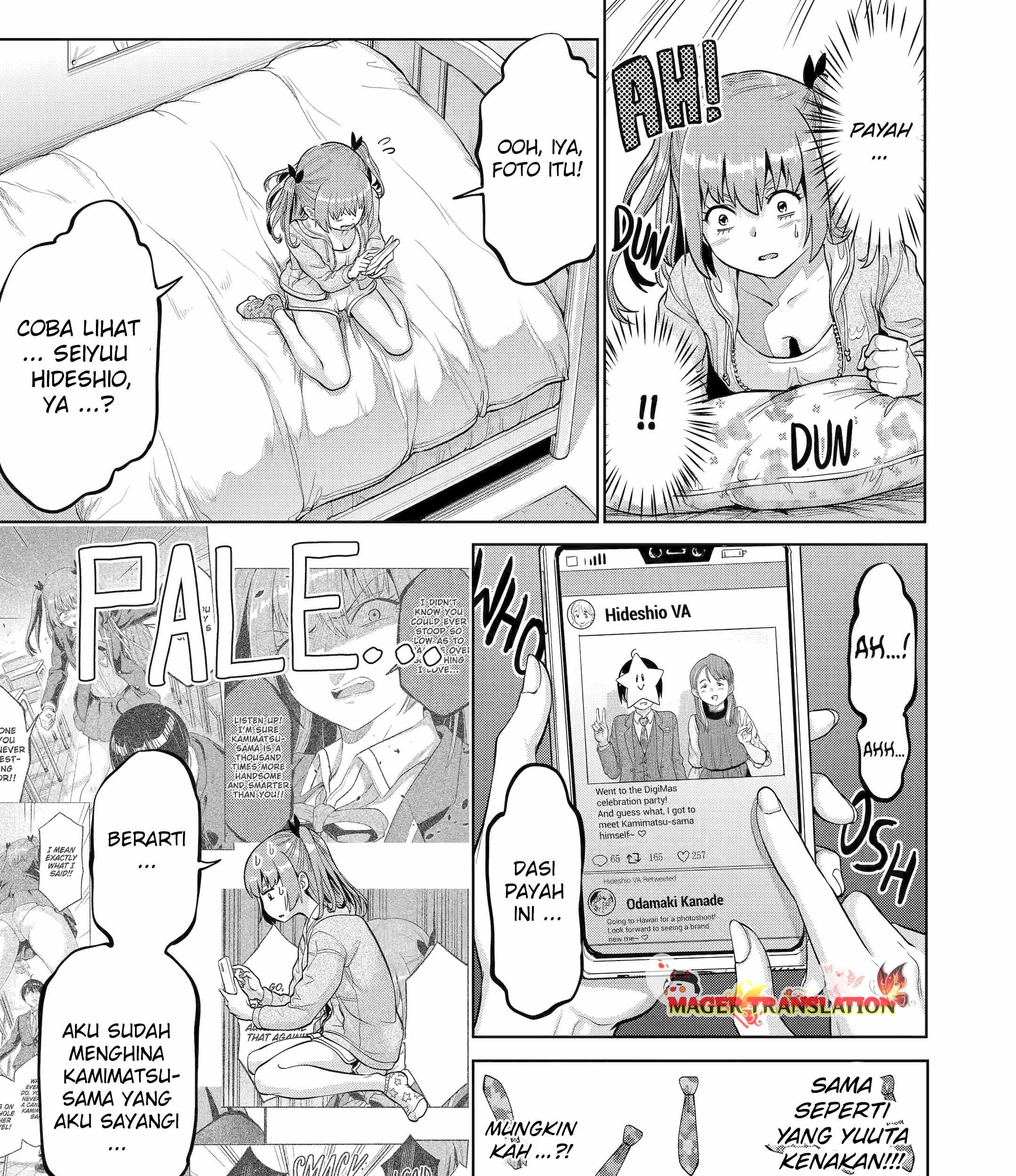 Koukousei WEB Sakka no Mote Seikatsu “Anta ga Kami Sakka na Wakenai desho” to Boku wo Futta Osananajimi ga Koukaishiteru kedo Mou Osoi Chapter 6 Gambar 39