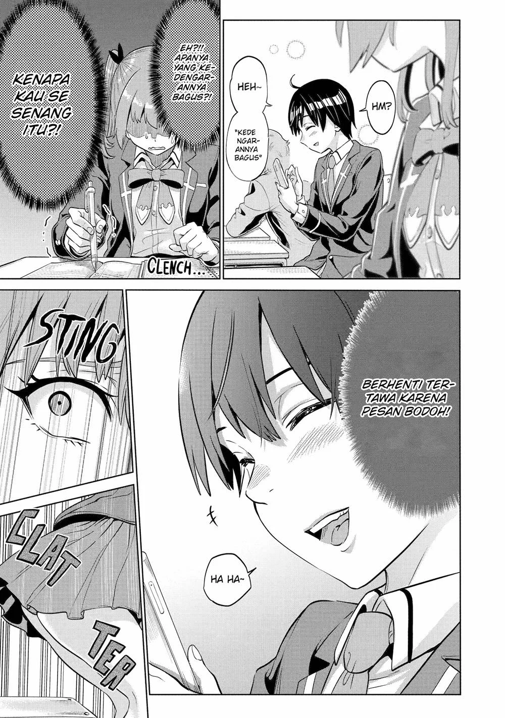 Koukousei WEB Sakka no Mote Seikatsu “Anta ga Kami Sakka na Wakenai desho” to Boku wo Futta Osananajimi ga Koukaishiteru kedo Mou Osoi Chapter 7 Gambar 14