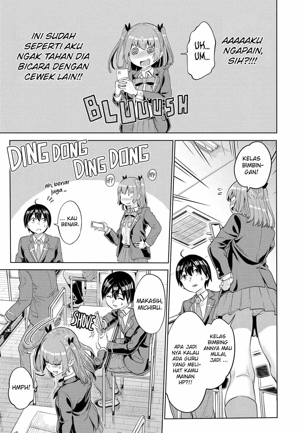 Koukousei WEB Sakka no Mote Seikatsu “Anta ga Kami Sakka na Wakenai desho” to Boku wo Futta Osananajimi ga Koukaishiteru kedo Mou Osoi Chapter 7 Gambar 16