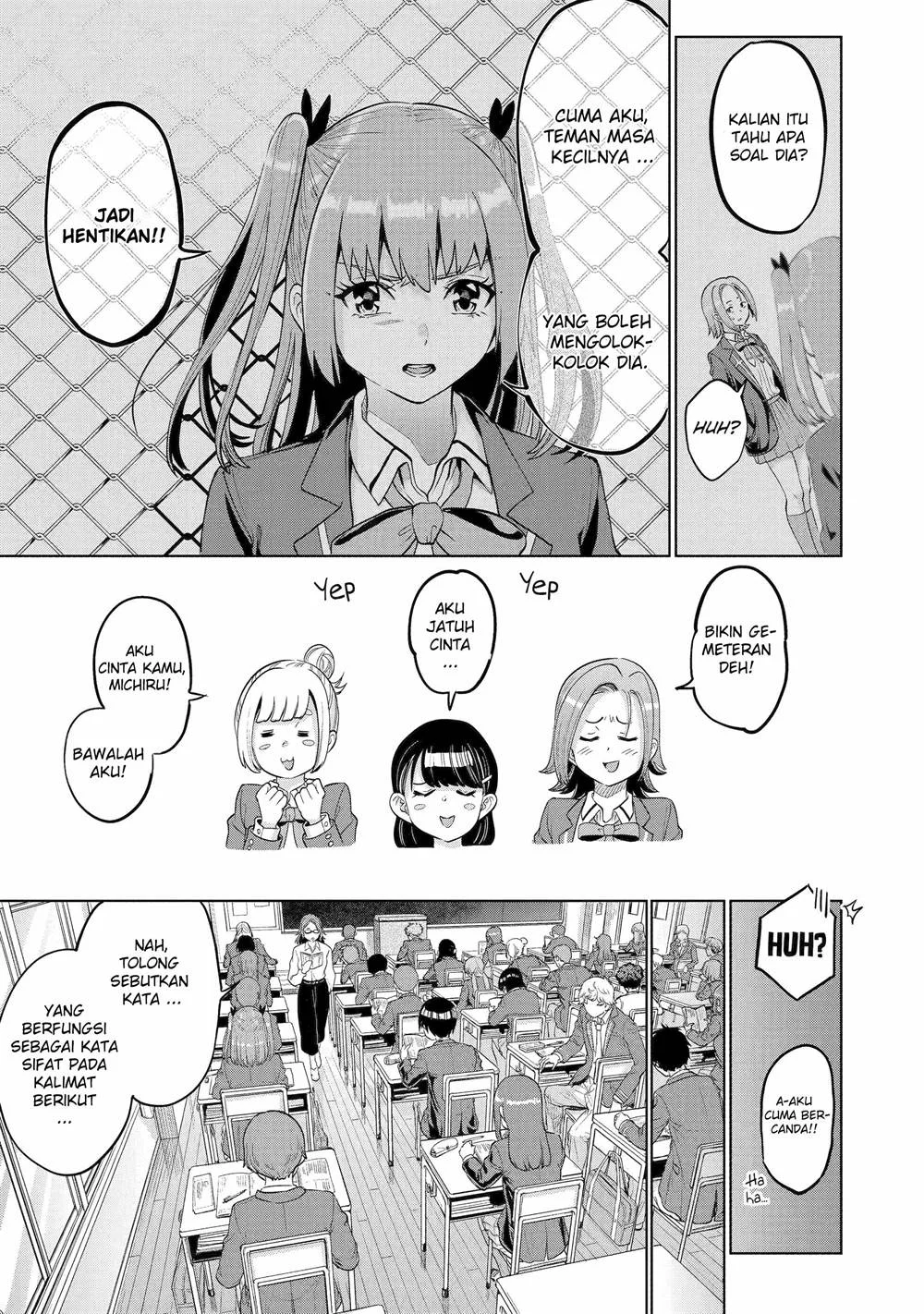 Koukousei WEB Sakka no Mote Seikatsu “Anta ga Kami Sakka na Wakenai desho” to Boku wo Futta Osananajimi ga Koukaishiteru kedo Mou Osoi Chapter 7 Gambar 20