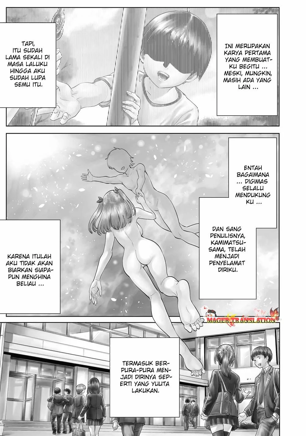 Koukousei WEB Sakka no Mote Seikatsu “Anta ga Kami Sakka na Wakenai desho” to Boku wo Futta Osananajimi ga Koukaishiteru kedo Mou Osoi Chapter 7 Gambar 4