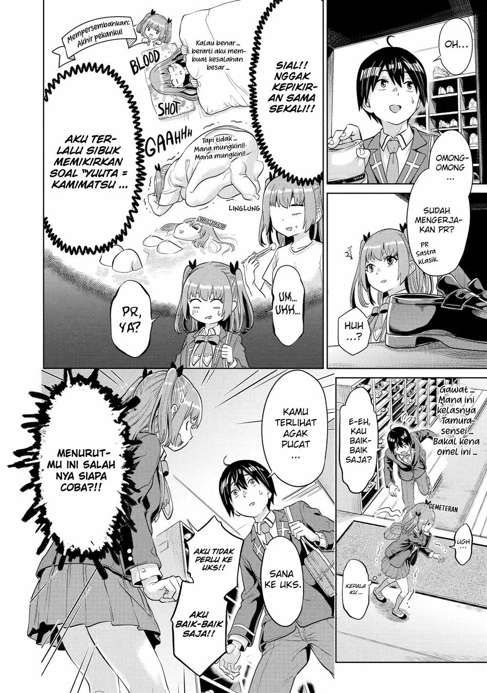 Koukousei WEB Sakka no Mote Seikatsu “Anta ga Kami Sakka na Wakenai desho” to Boku wo Futta Osananajimi ga Koukaishiteru kedo Mou Osoi Chapter 7 Gambar 7