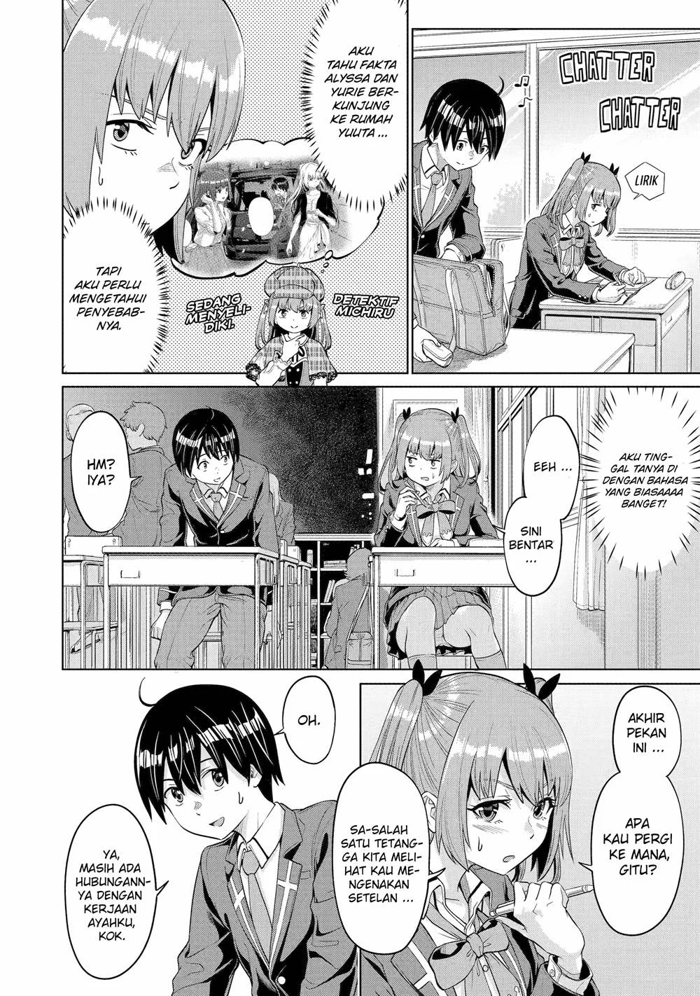 Koukousei WEB Sakka no Mote Seikatsu “Anta ga Kami Sakka na Wakenai desho” to Boku wo Futta Osananajimi ga Koukaishiteru kedo Mou Osoi Chapter 7 Gambar 9