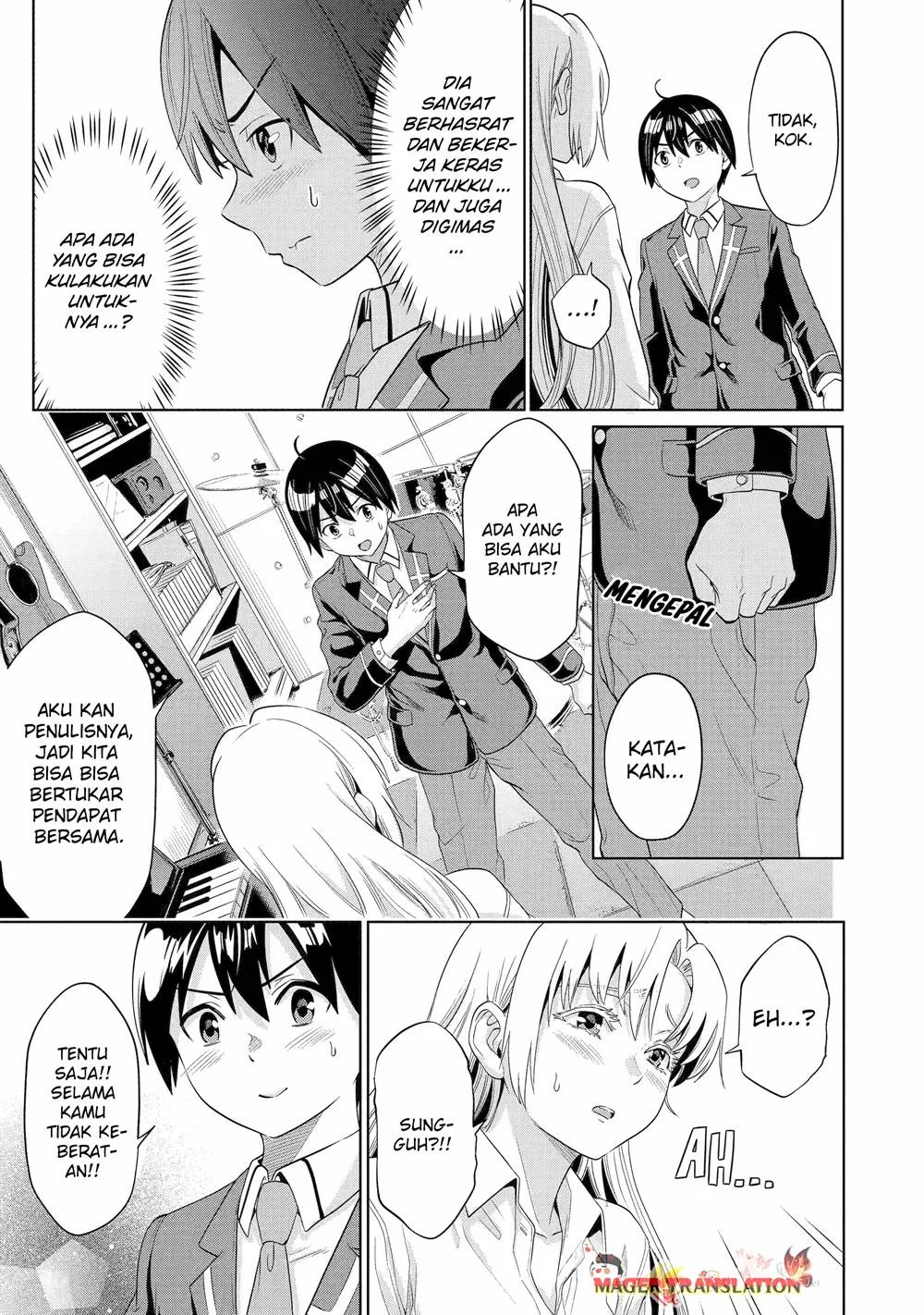 Koukousei WEB Sakka no Mote Seikatsu “Anta ga Kami Sakka na Wakenai desho” to Boku wo Futta Osananajimi ga Koukaishiteru kedo Mou Osoi Chapter 9 Gambar 18